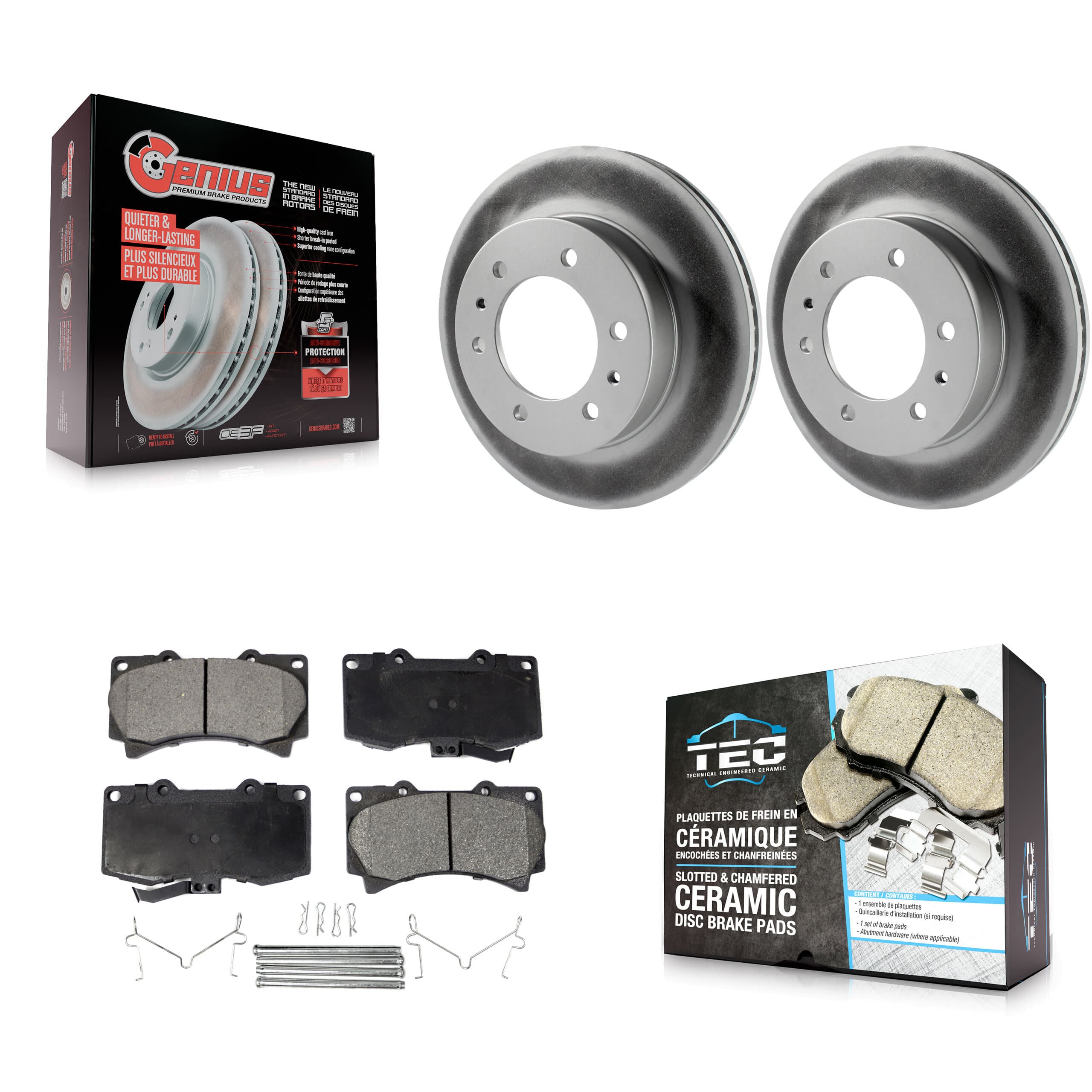 Transit Auto - KGT-100040 - Front Disc Brake Kits image 1