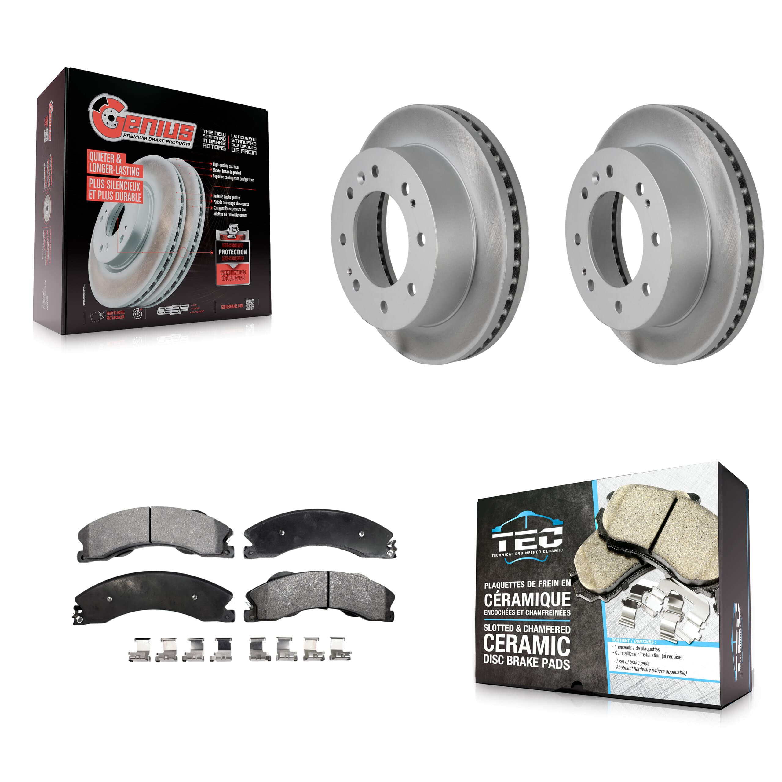 Transit Auto - KGT-100064 - Front Disc Brake Kits image 1