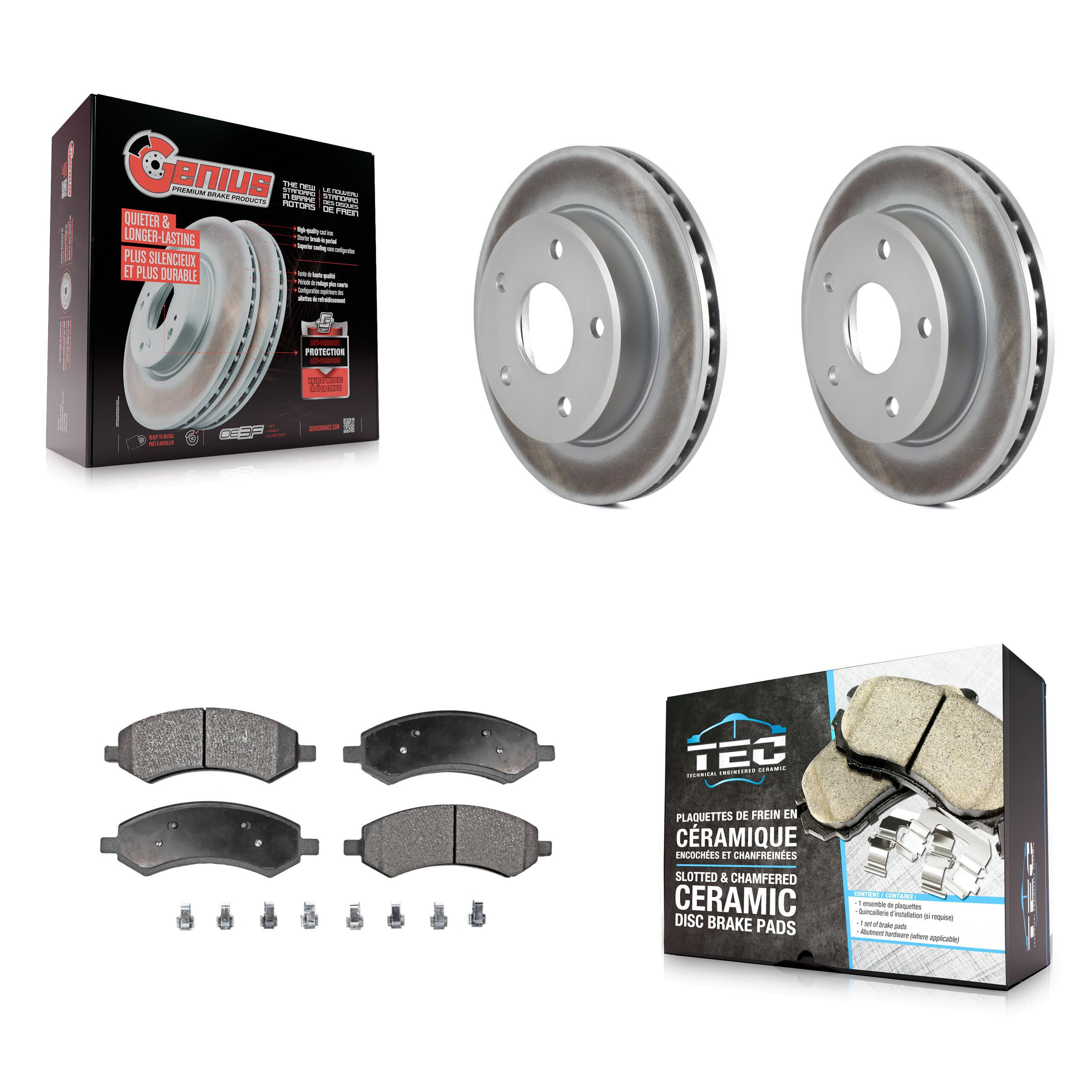 Transit Auto - KGT-100162 - Front Disc Brake Kits image 1