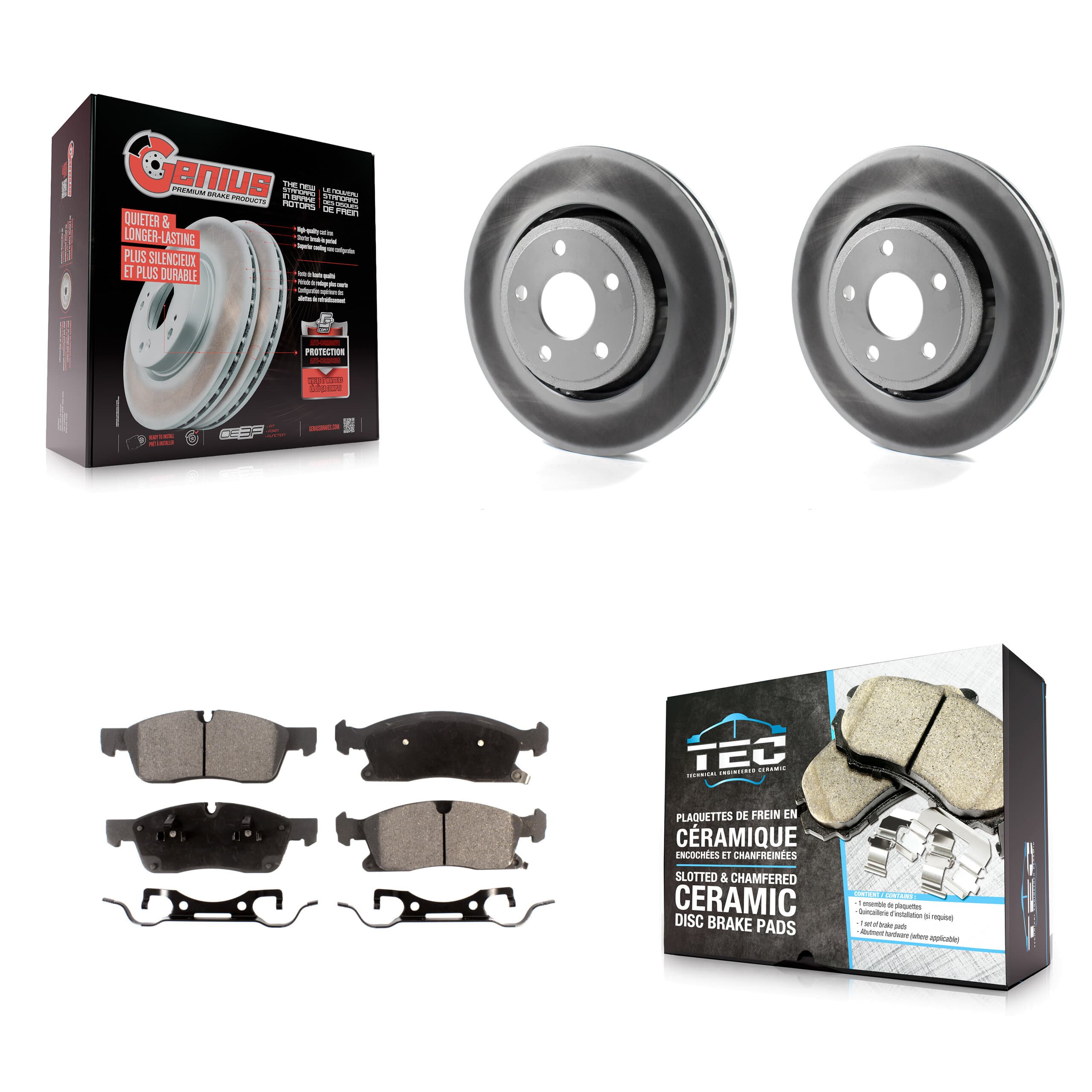 Transit Auto - KGT-100179 - Front Disc Brake Kits image 1