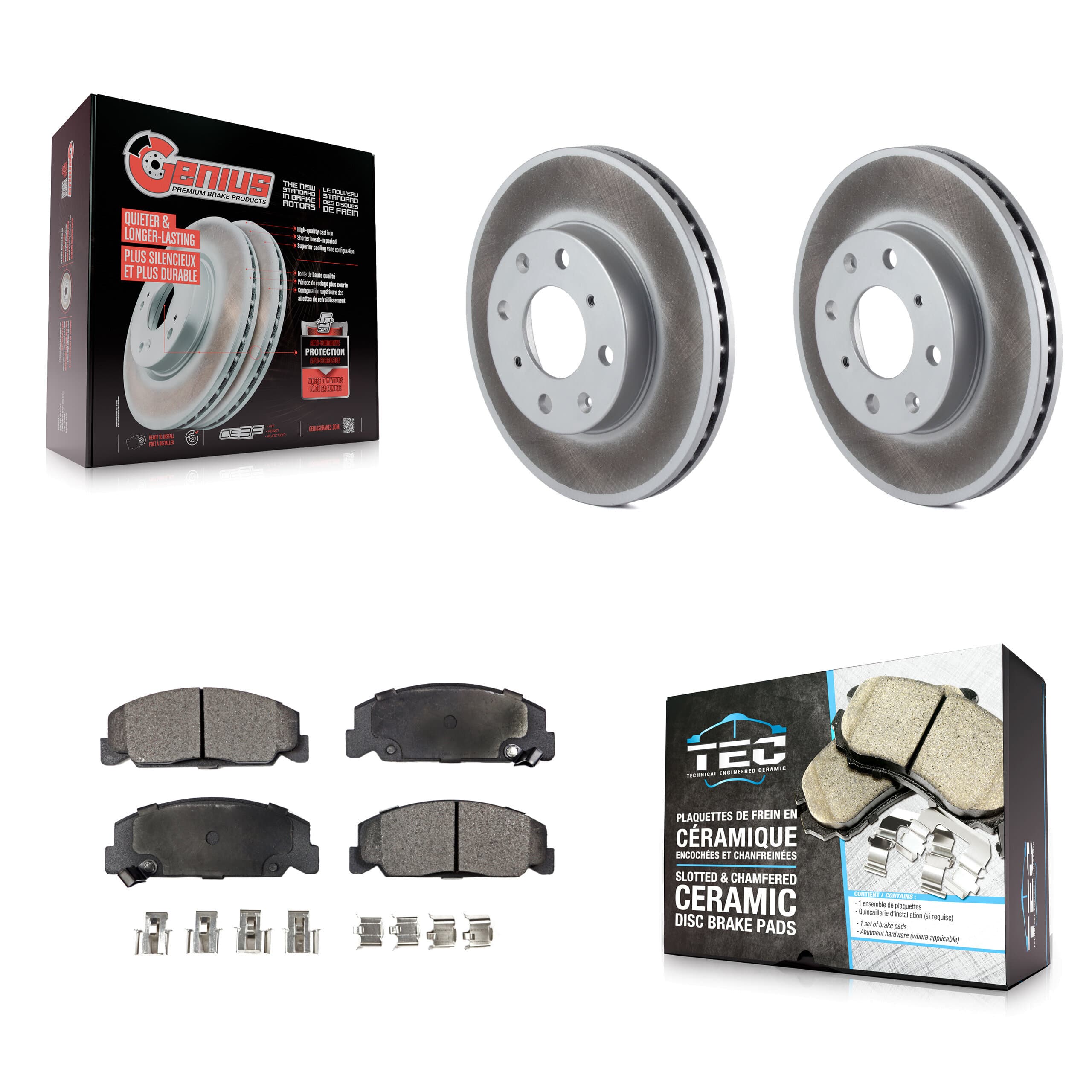 Transit Auto - KGT-100192 - Front Disc Brake Kits image 1