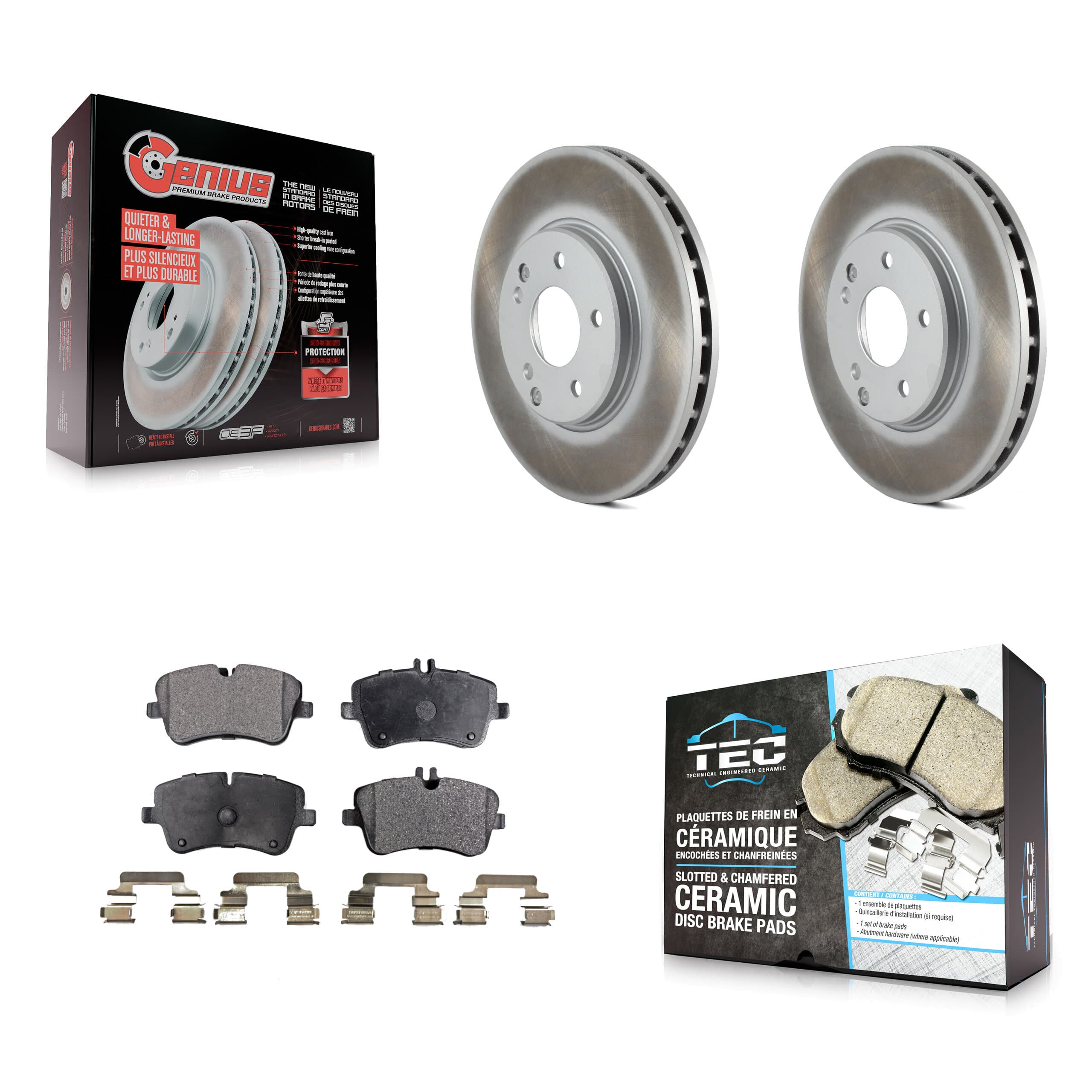 Transit Auto - KGT-100223 - Front Disc Brake Kits image 1
