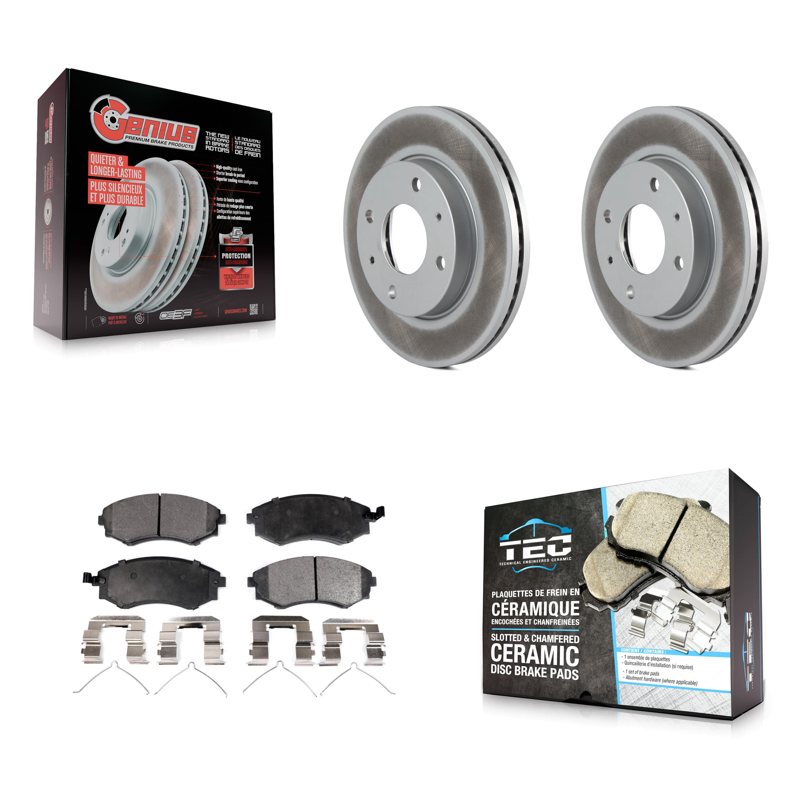 Transit Auto - KGT-100286 - Front Disc Brake Kits image 1