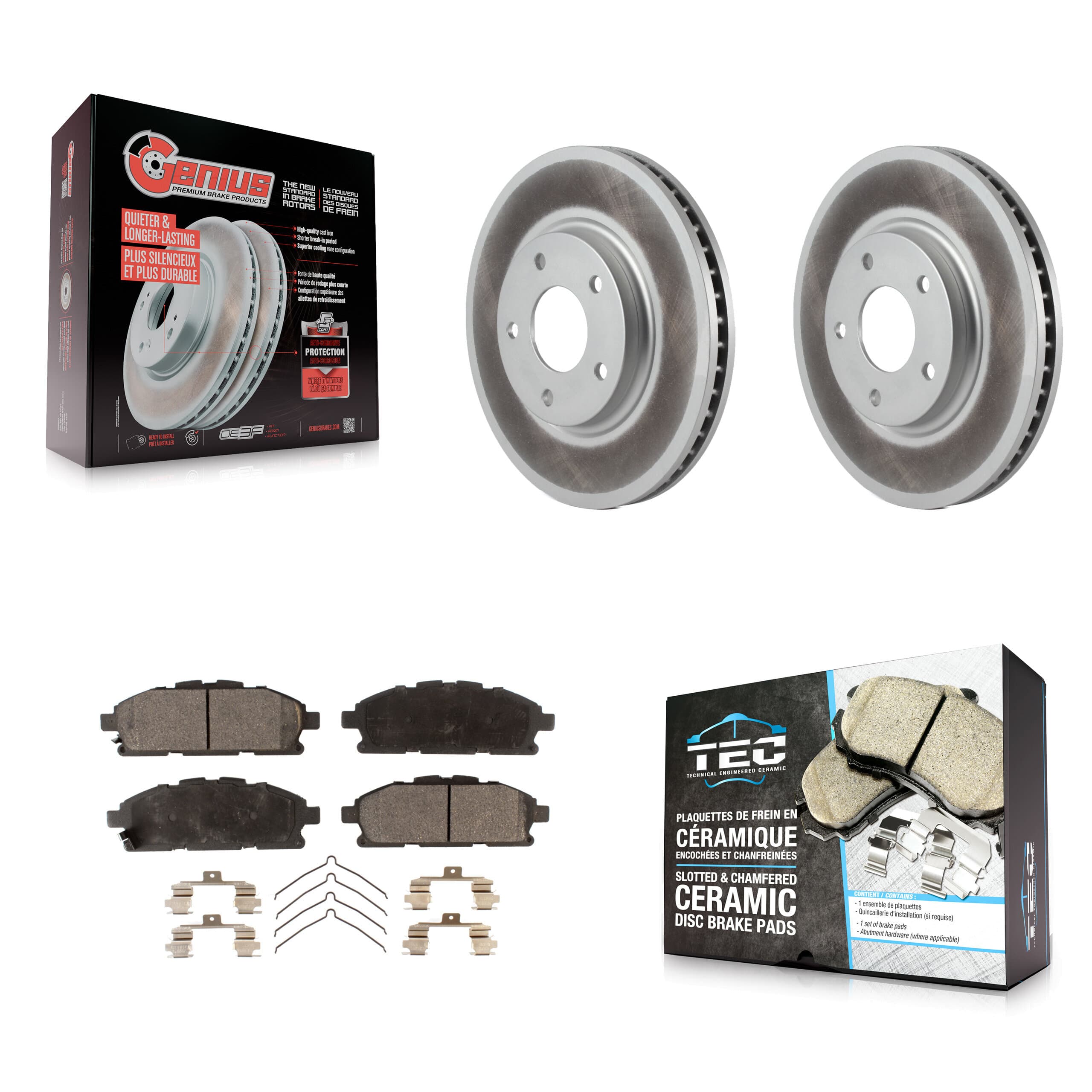 Transit Auto - KGT-100289 - Front Disc Brake Kits image 1