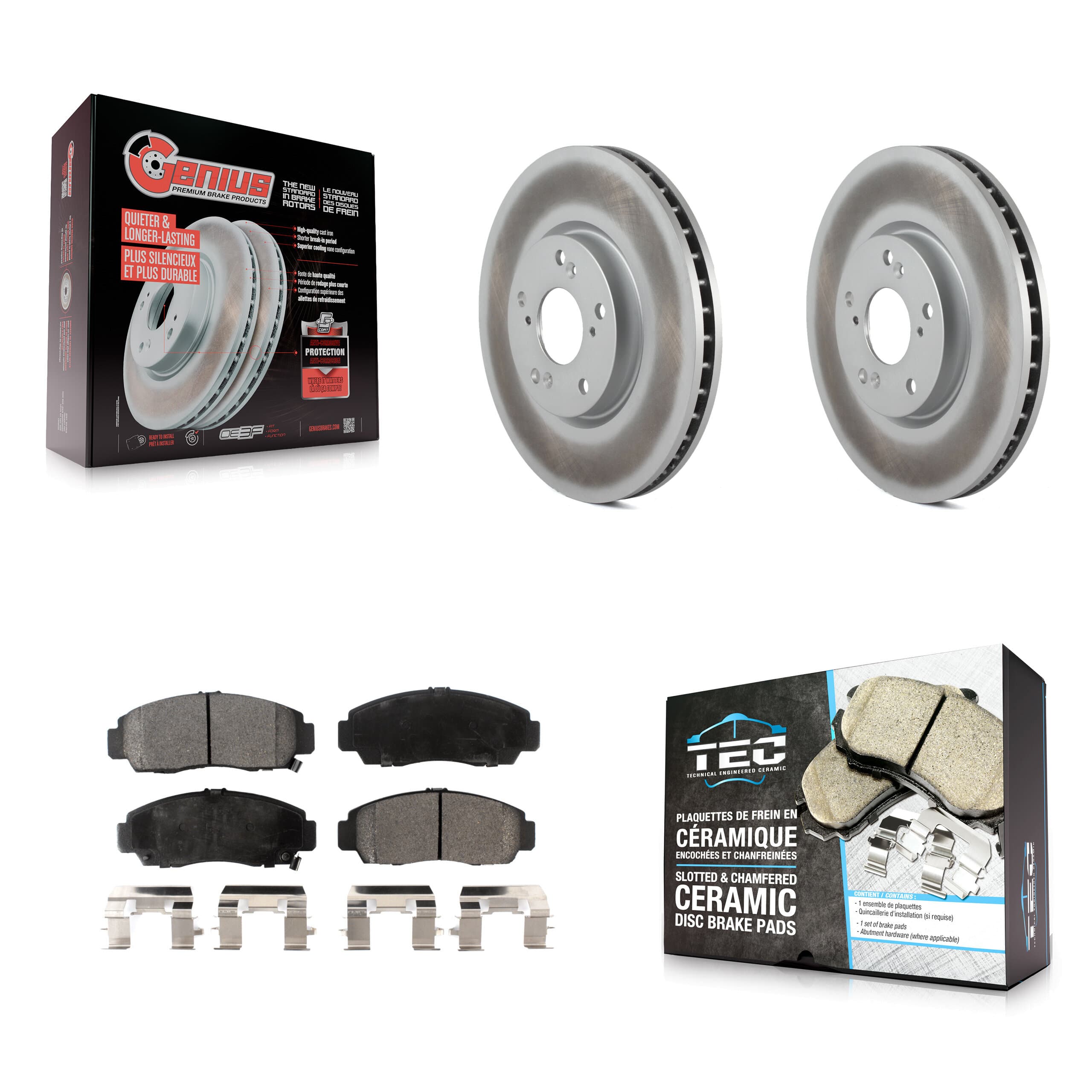 Transit Auto - KGT-100305 - Front Disc Brake Kits image 1