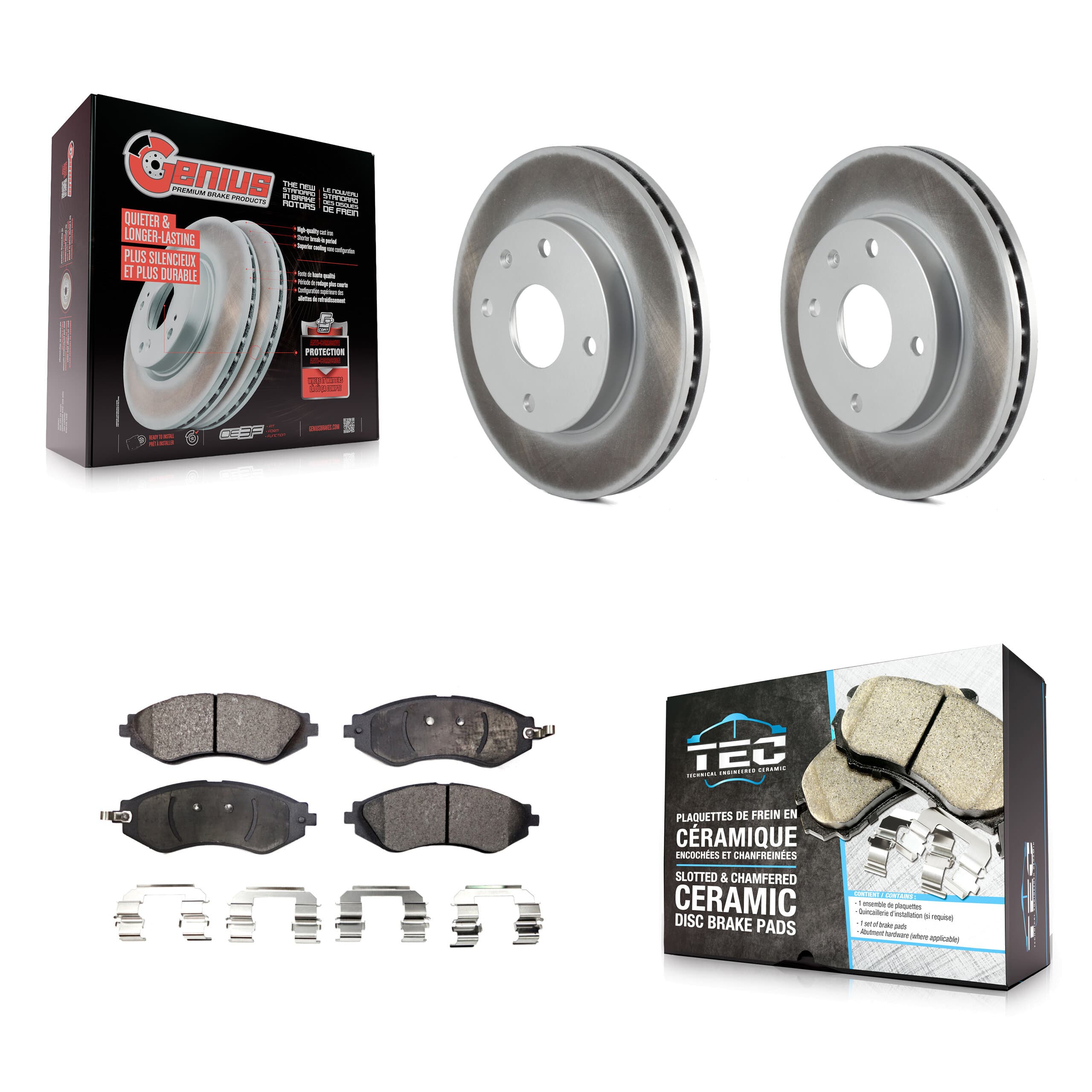 Transit Auto - KGT-100331 - Front Disc Brake Kits image 1