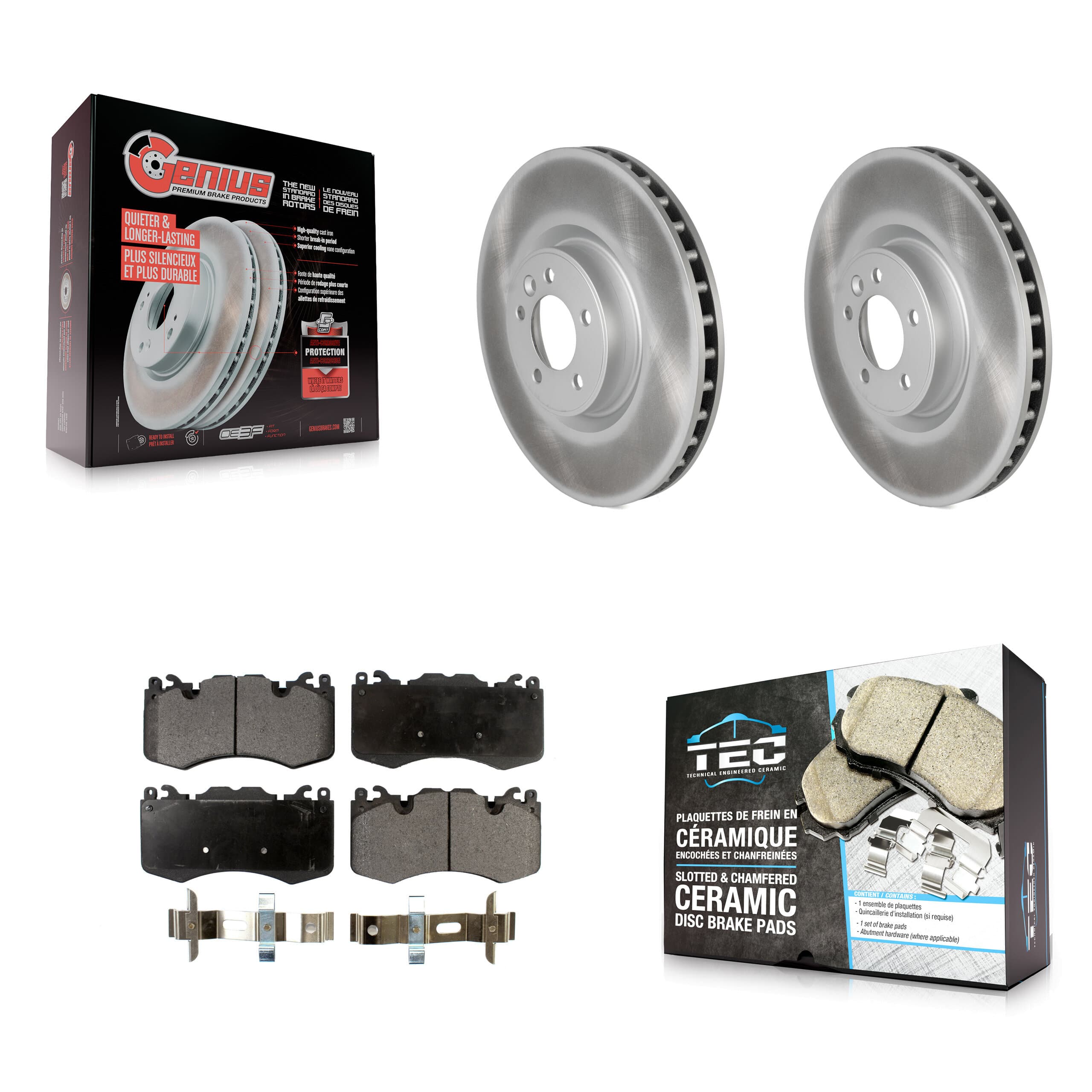 Transit Auto - KGT-100492 - Front Disc Brake Kits image 1