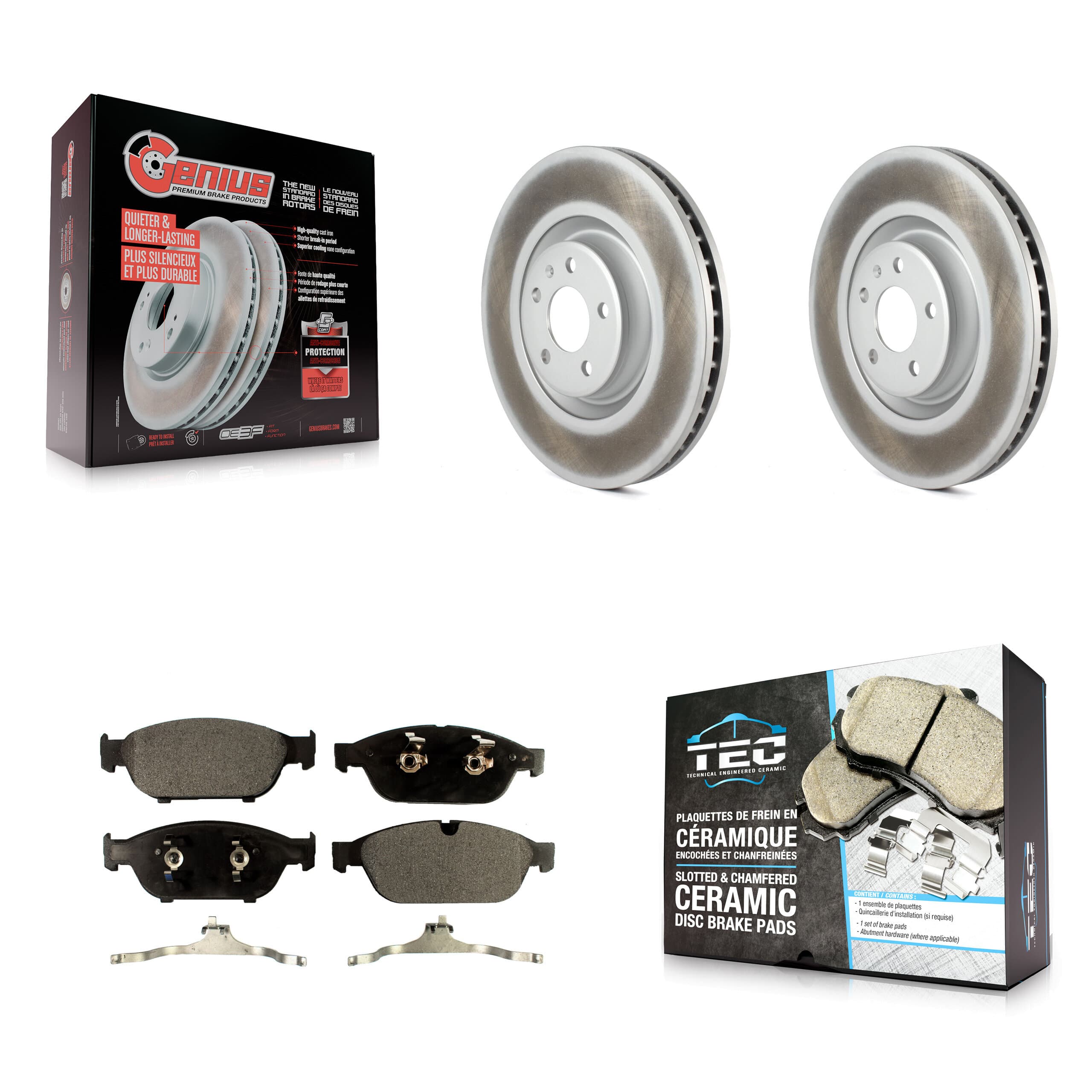 Transit Auto - KGT-100497 - Front Disc Brake Kits image 1