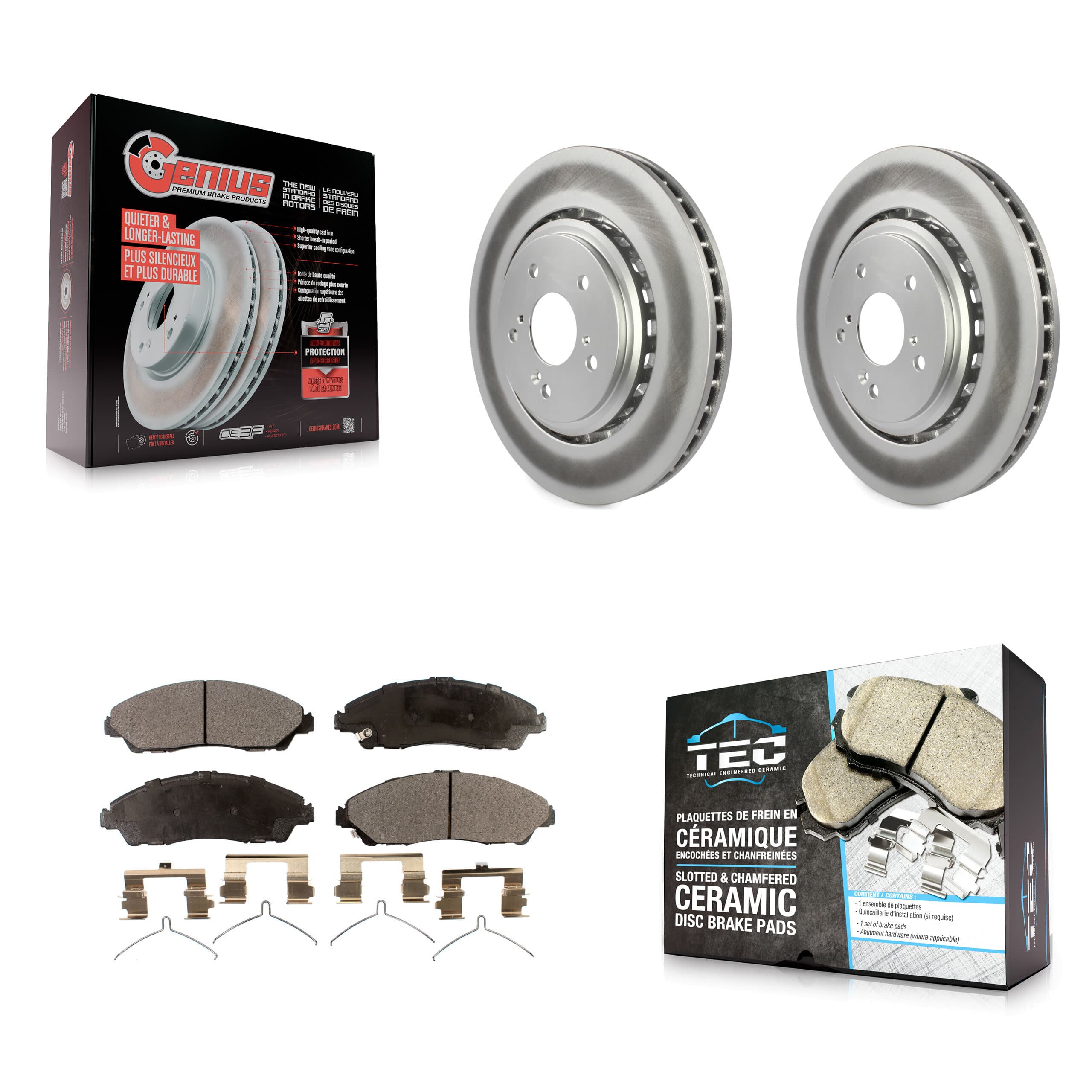 Transit Auto - KGT-100528 - Front Disc Brake Kits image 1