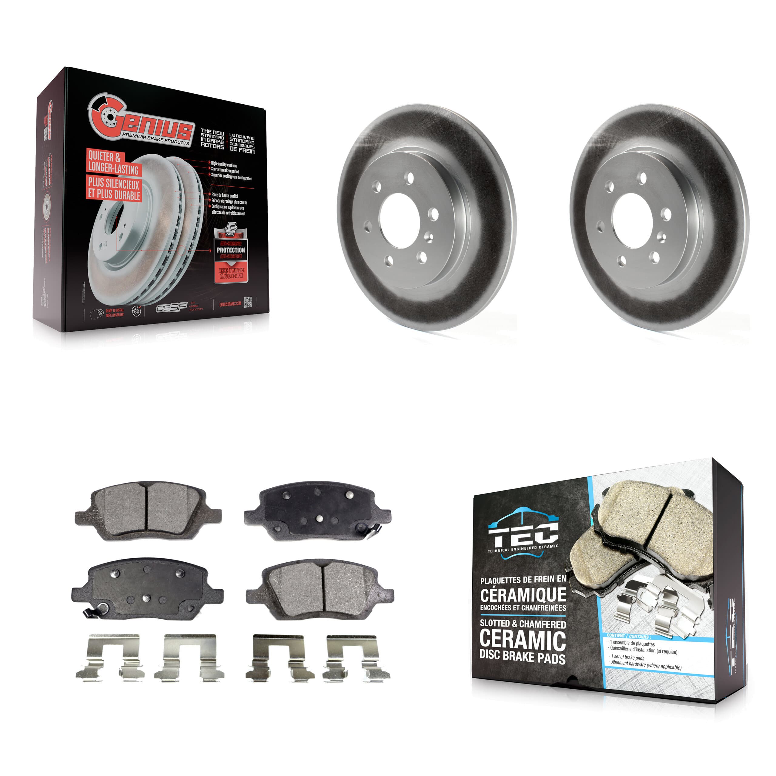Transit Auto - KGT-101304 - Rear Disc Brake Kits image 1