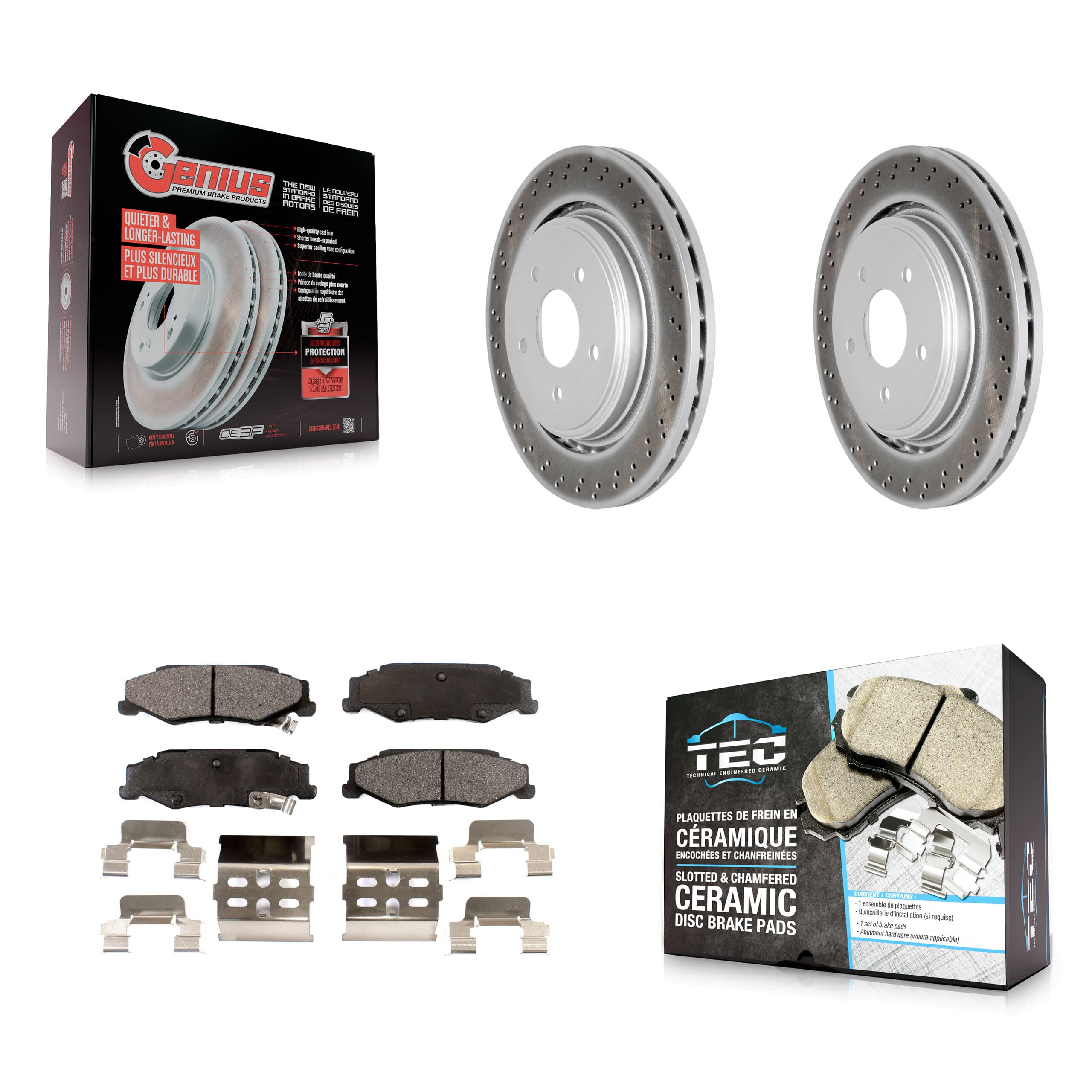 Transit Auto - KGT-101306 - Rear Disc Brake Kits image 1