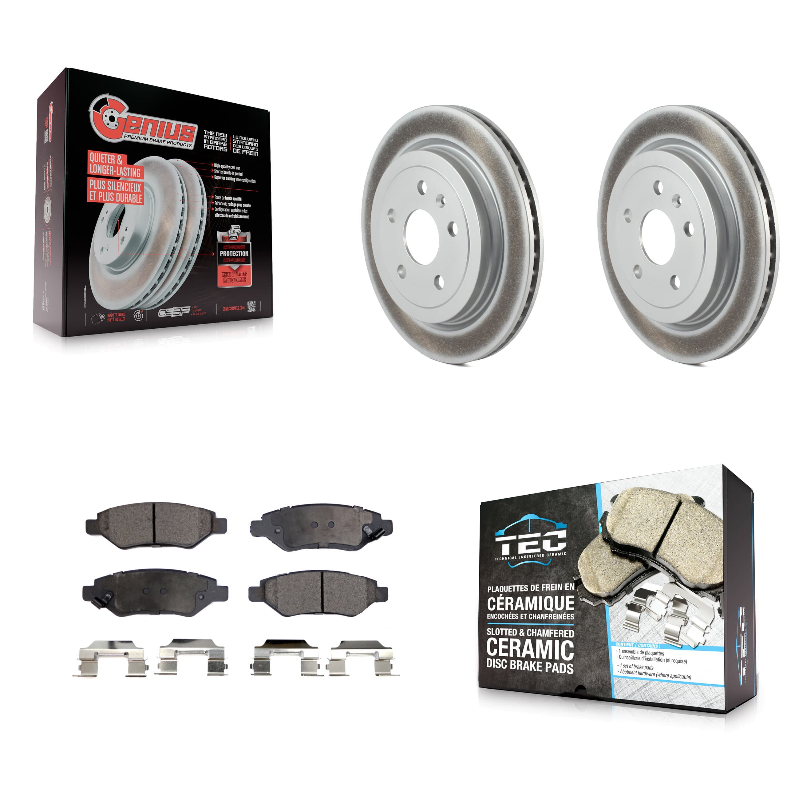 Transit Auto - KGT-101319 - Rear Disc Brake Kits image 1