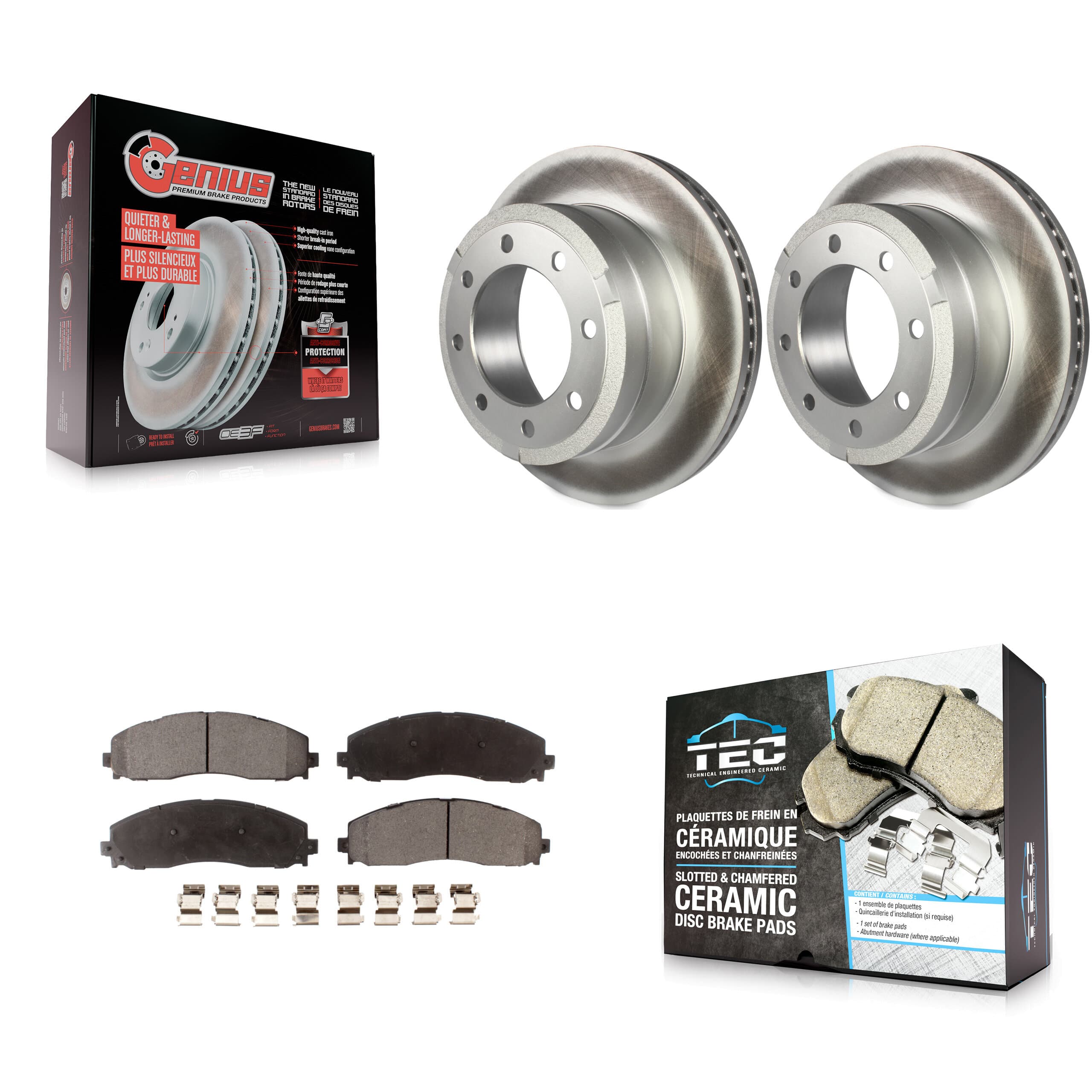Transit Auto - KGT-101382 - Rear Disc Brake Kits image 1