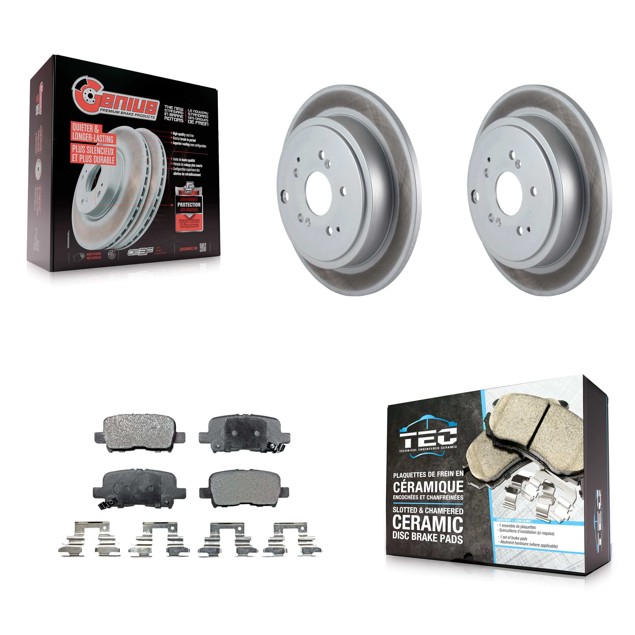 Transit Auto - KGT-101461 - Rear Disc Brake Kits image 1