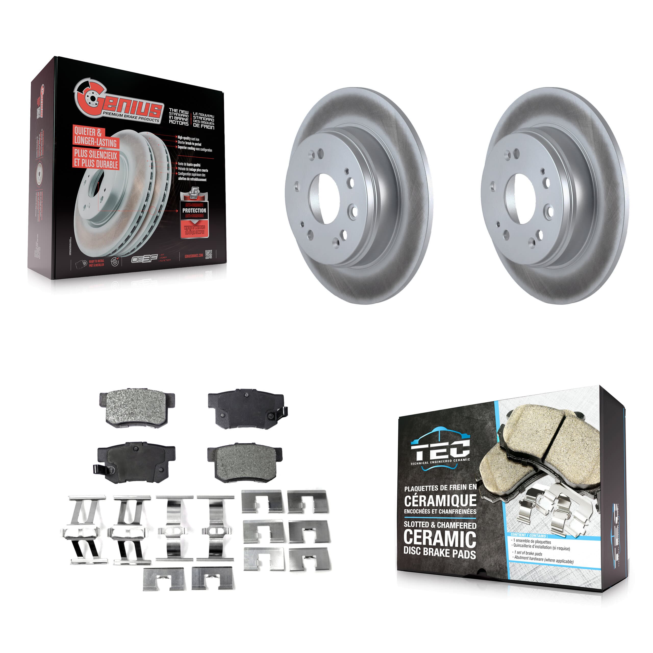 Transit Auto - KGT-101465 - Rear Disc Brake Kits image 1