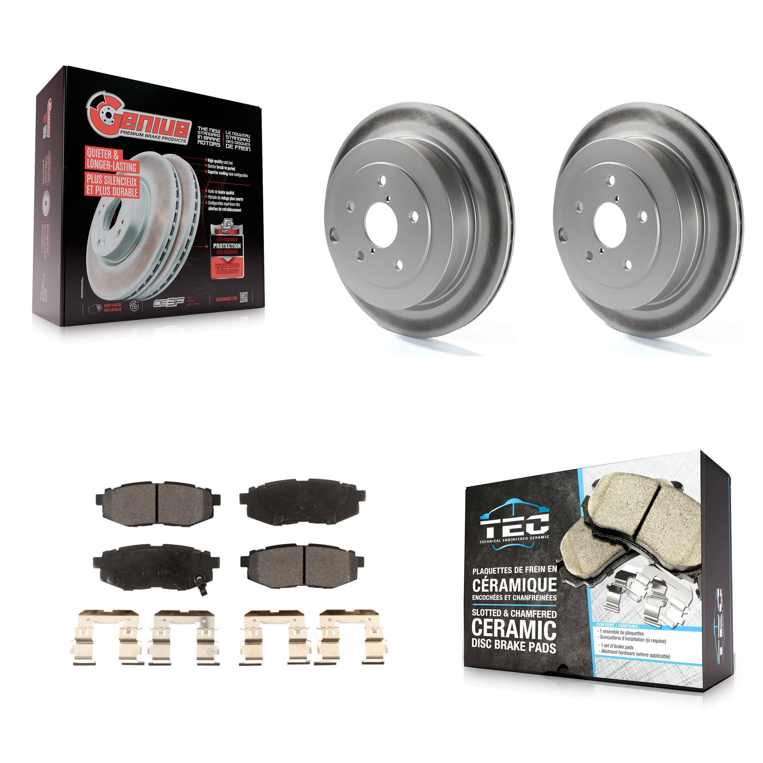 Transit Auto - KGT-101519 - Rear Disc Brake Kits image 1