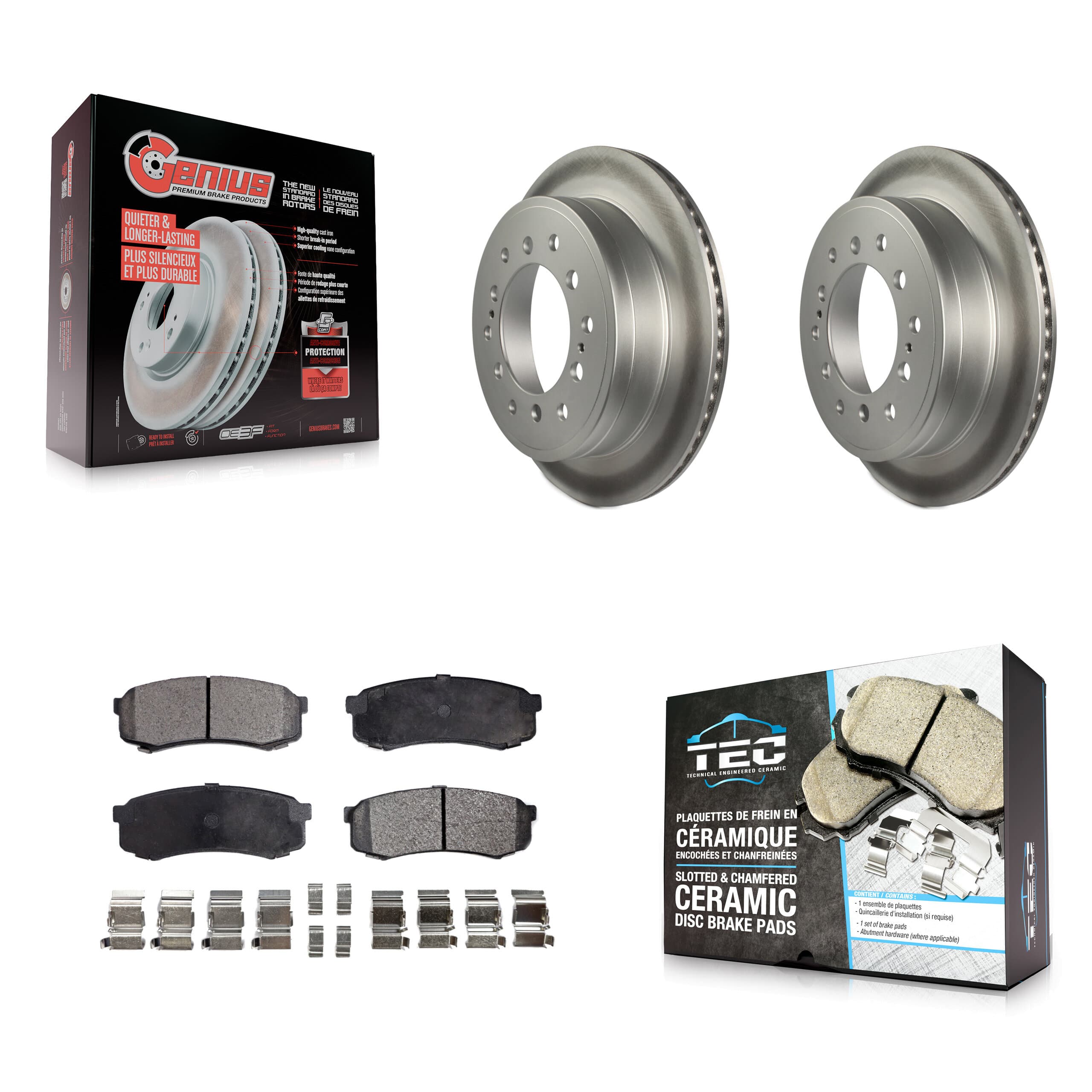 Transit Auto - KGT-101605 - Rear Disc Brake Kits image 1