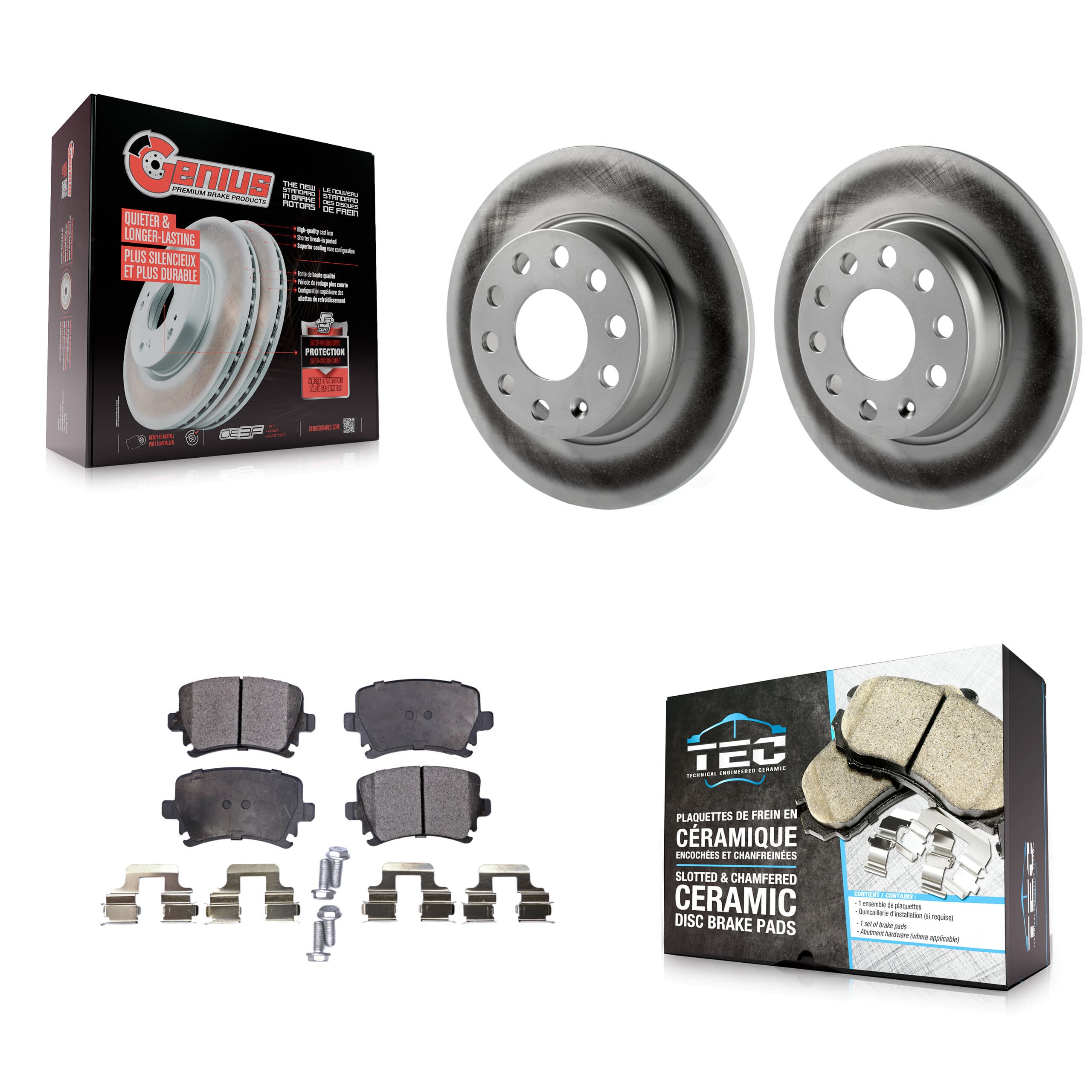 Transit Auto - KGT-101611 - Rear Disc Brake Kits image 1