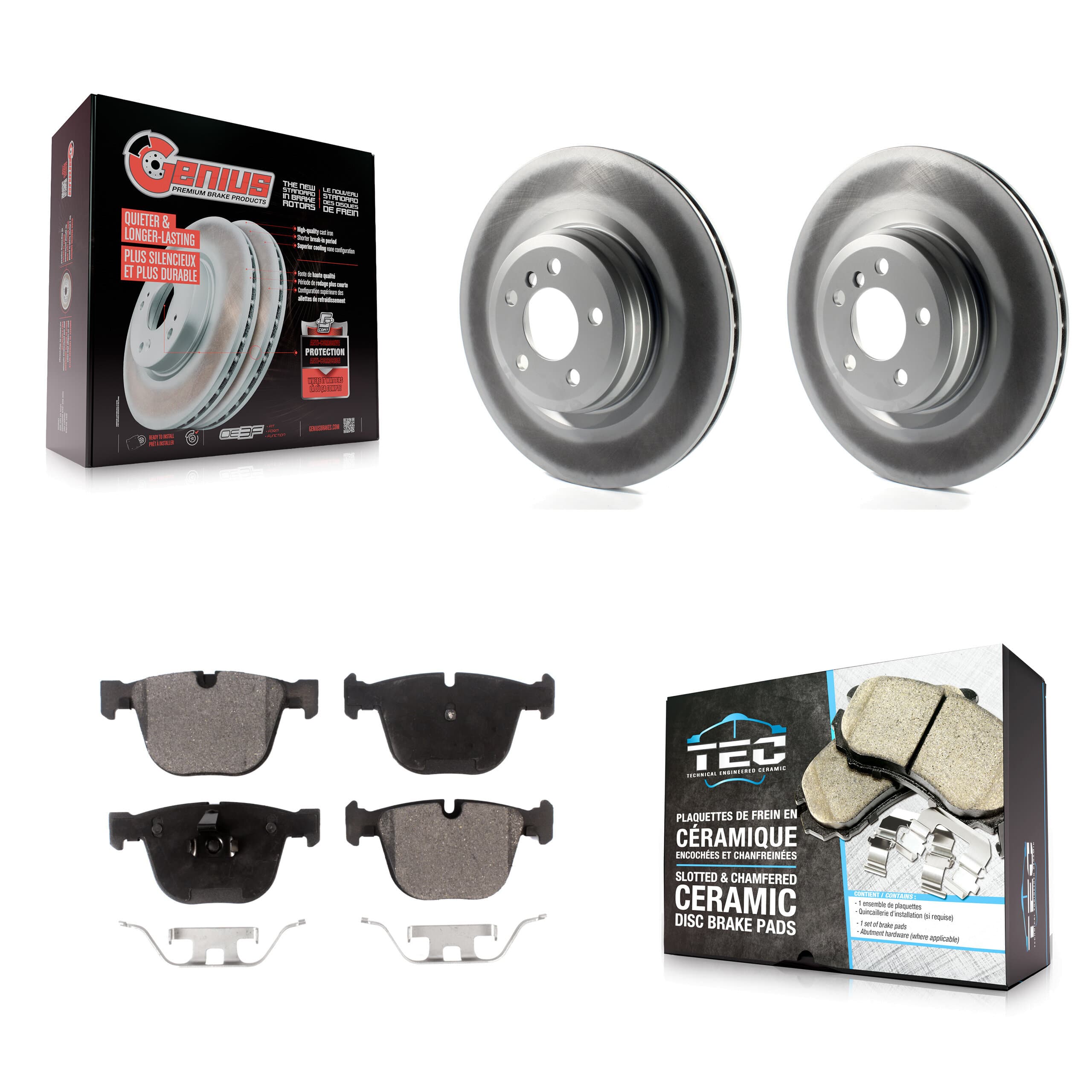 Transit Auto - KGT-101615 - Rear Disc Brake Kits image 1