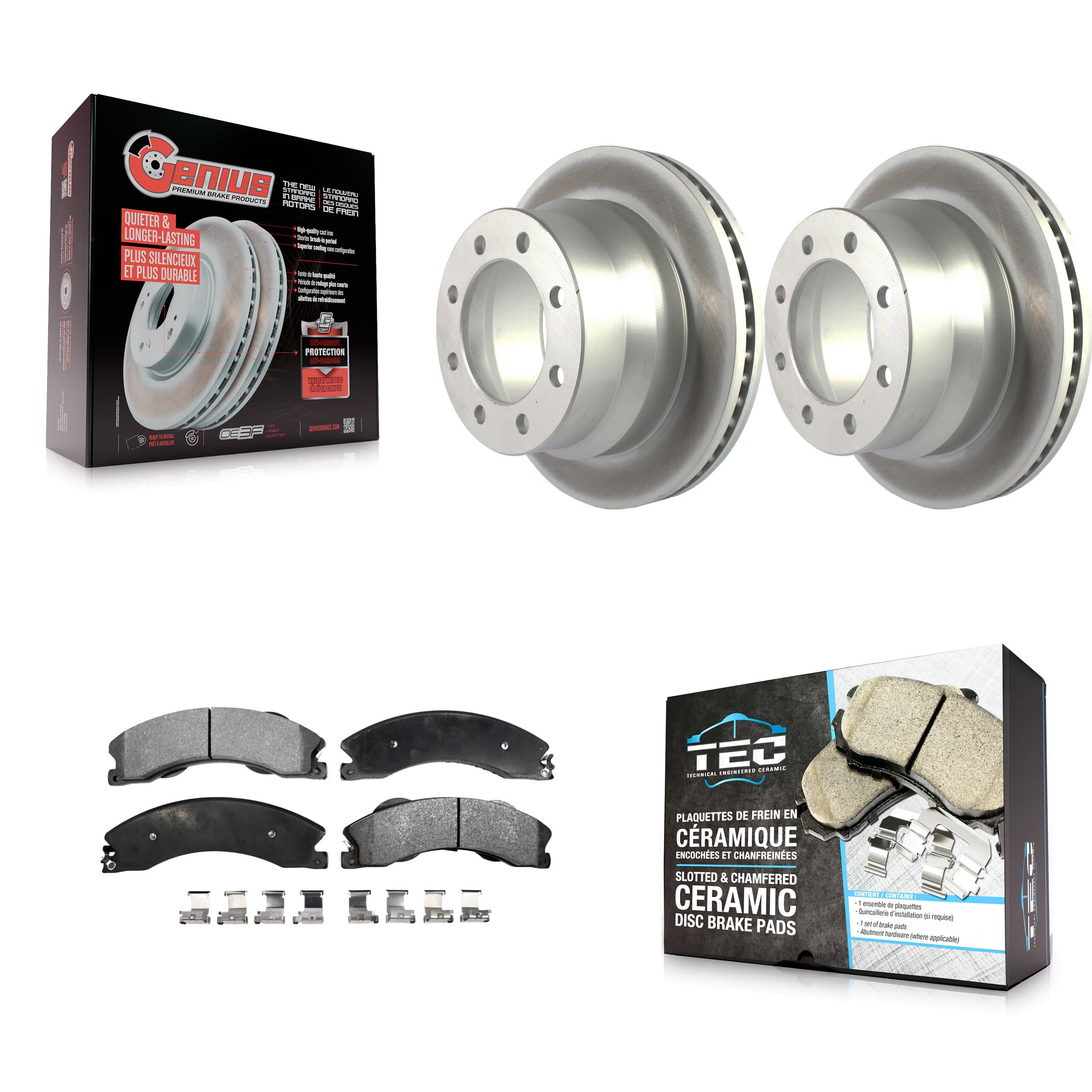 Transit Auto - KGT-102188 - Rear Disc Brake Kits image 1