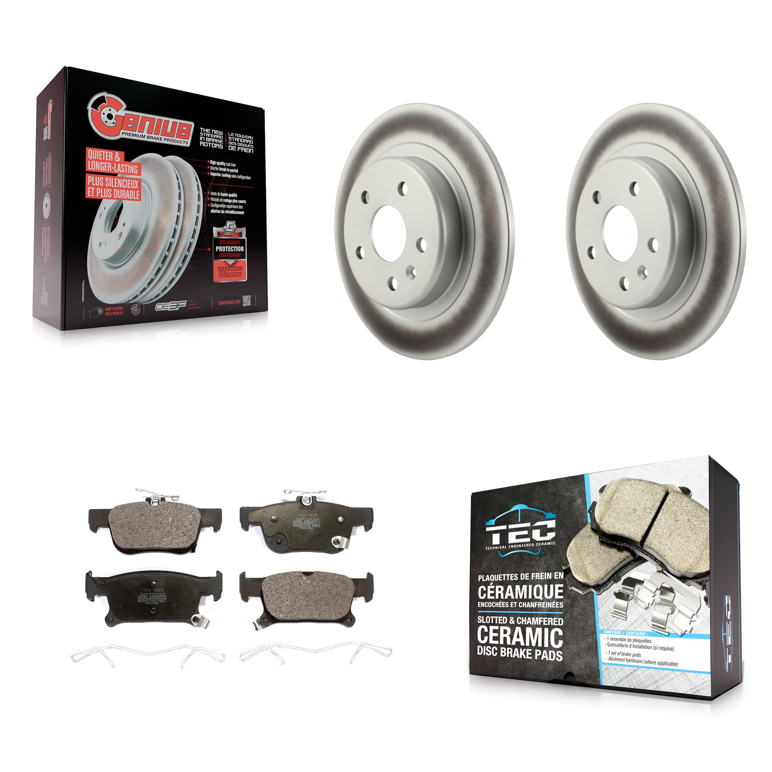 Transit Auto - KGT-102196 - Rear Disc Brake Kits image 1