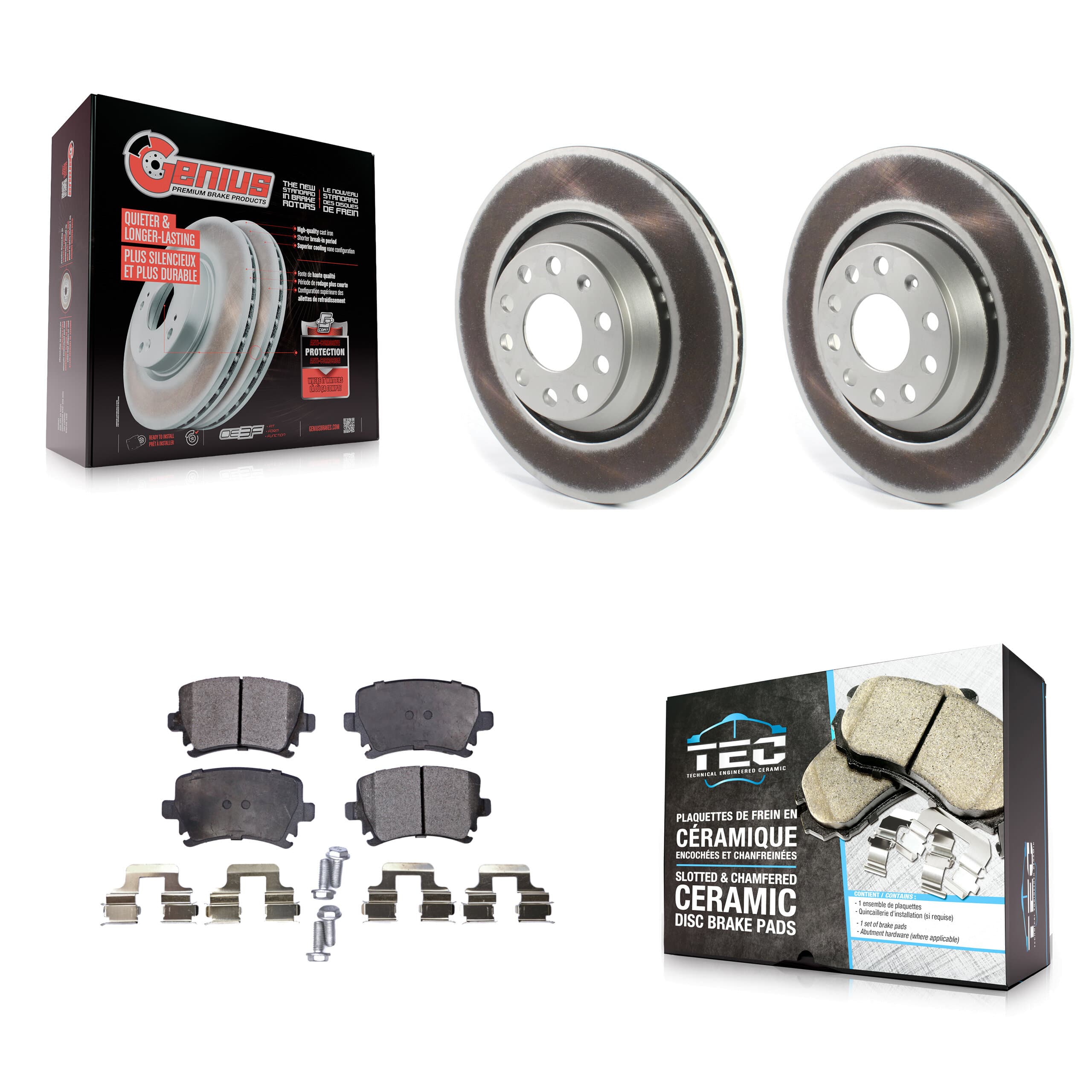 Transit Auto - KGT-102205 - Rear Disc Brake Kits image 1