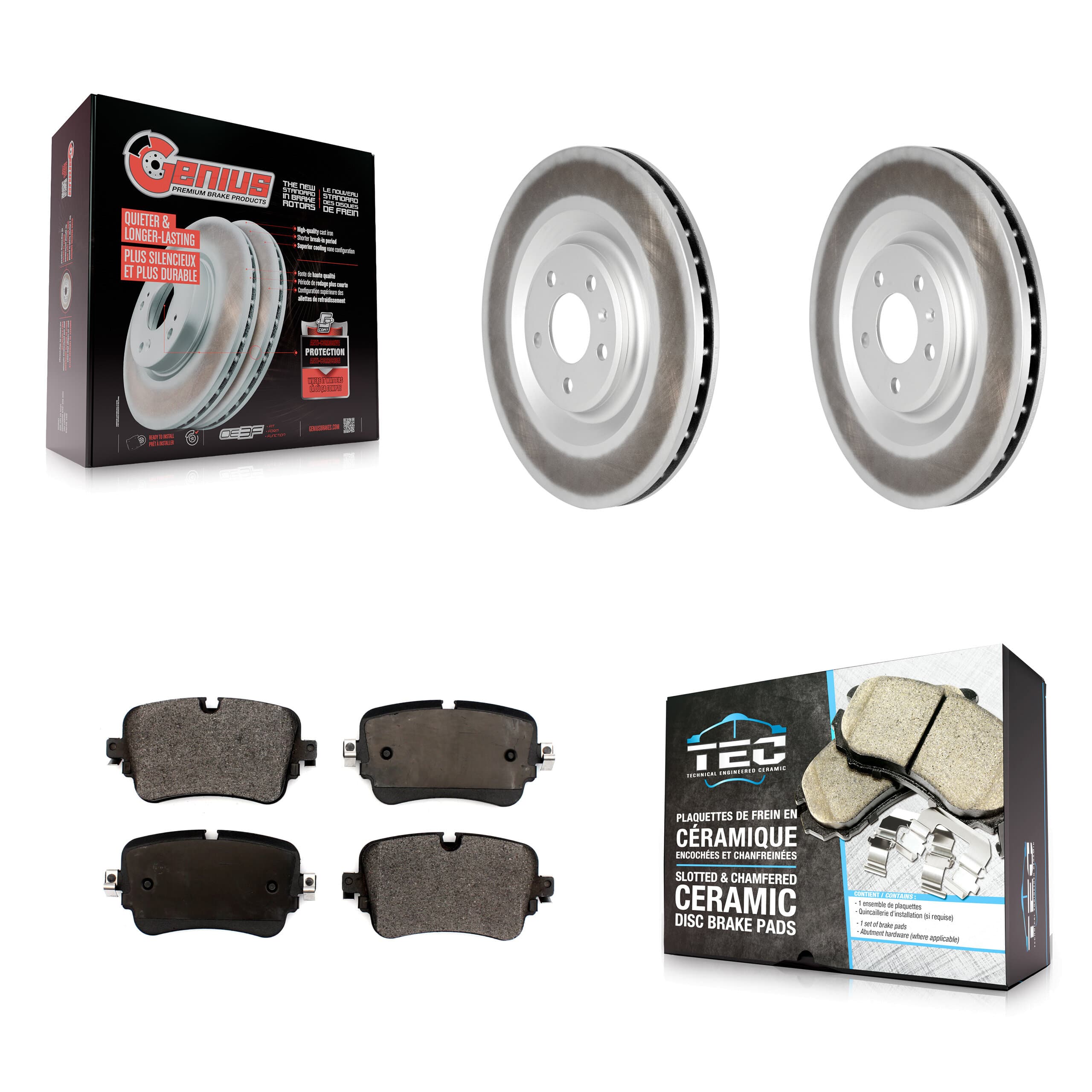 Transit Auto - KGT-102773 - Rear Disc Brake Kits image 1
