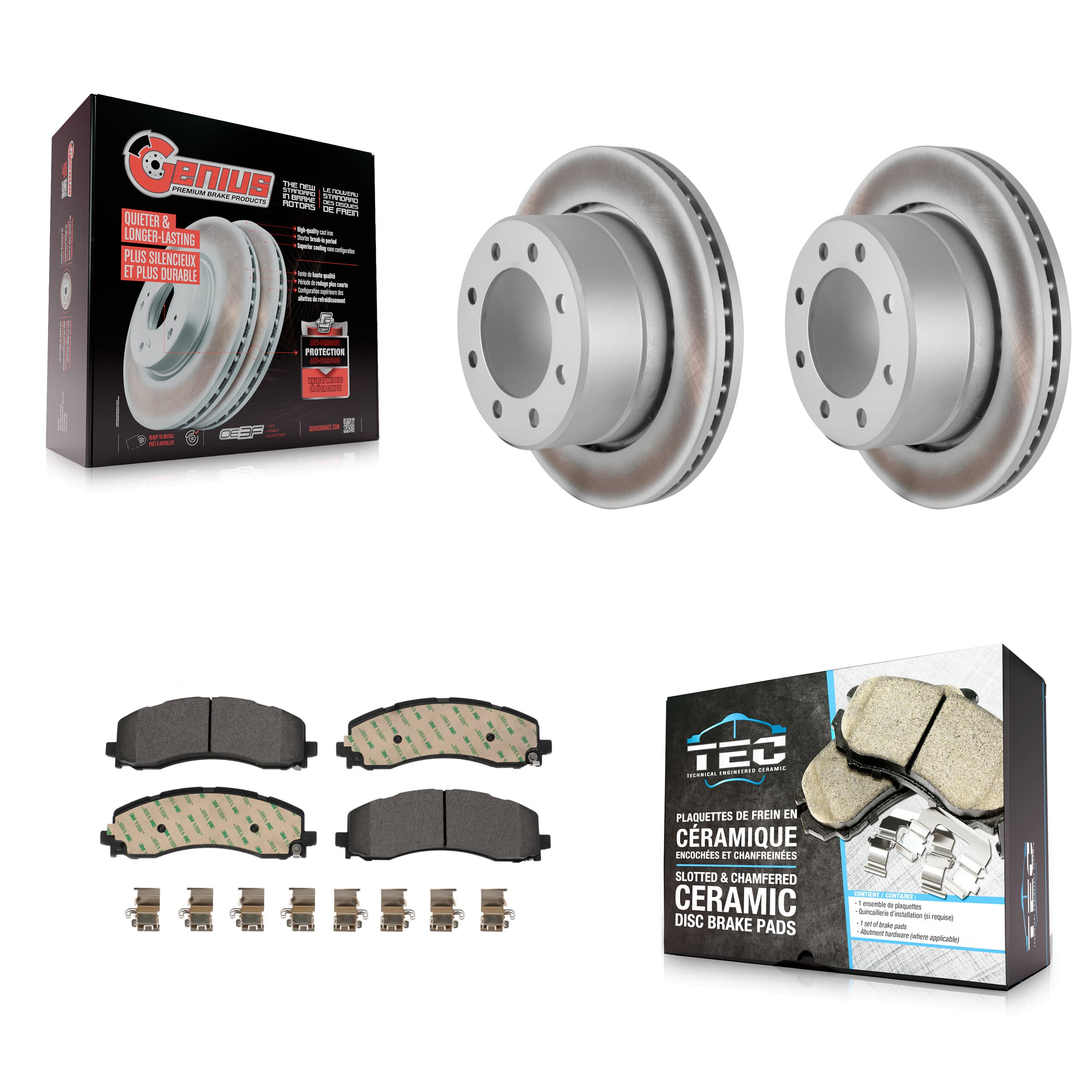 Transit Auto - KGT-102864 - Rear Disc Brake Kits image 1