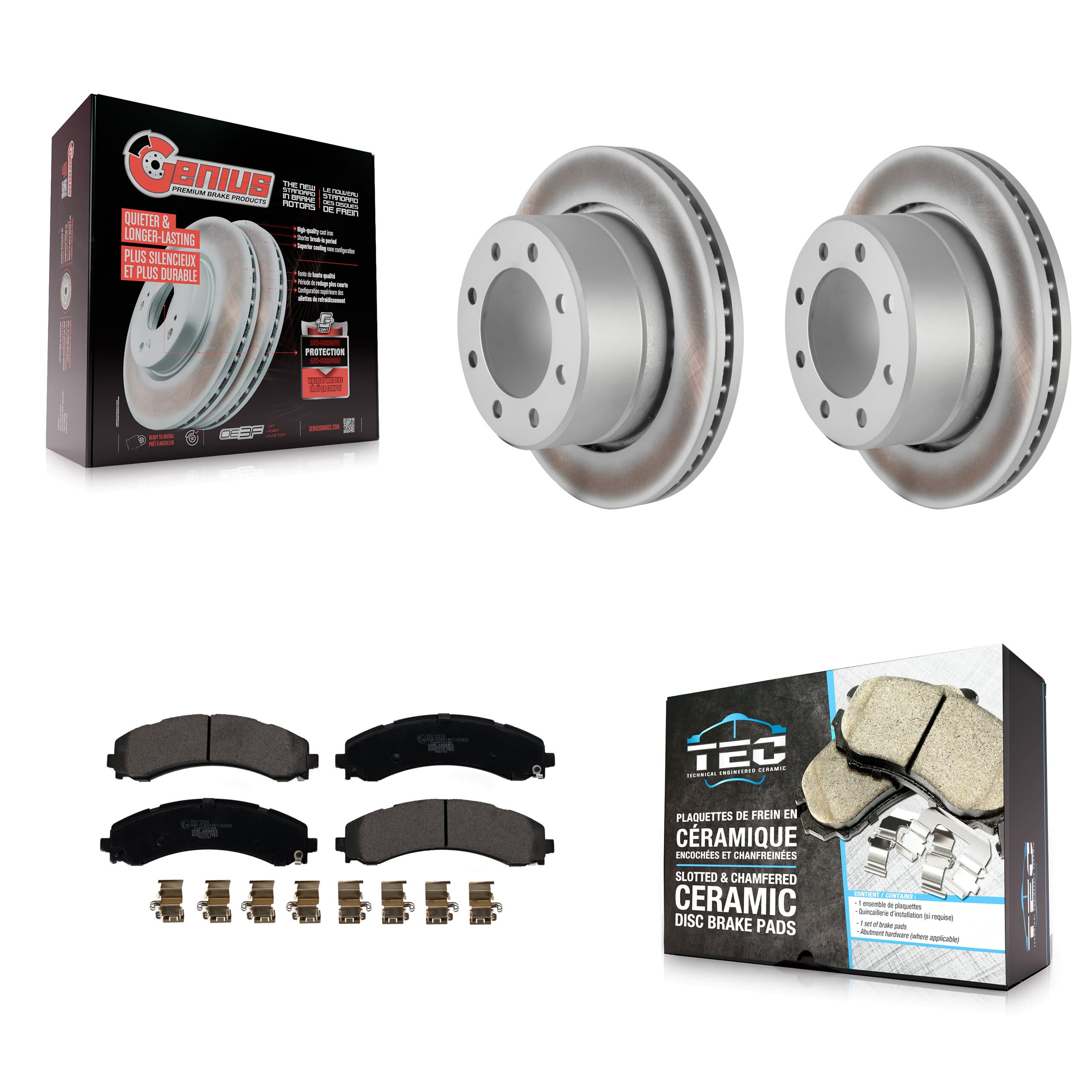 Transit Auto - KGT-103074 - Rear Disc Brake Kits image 1