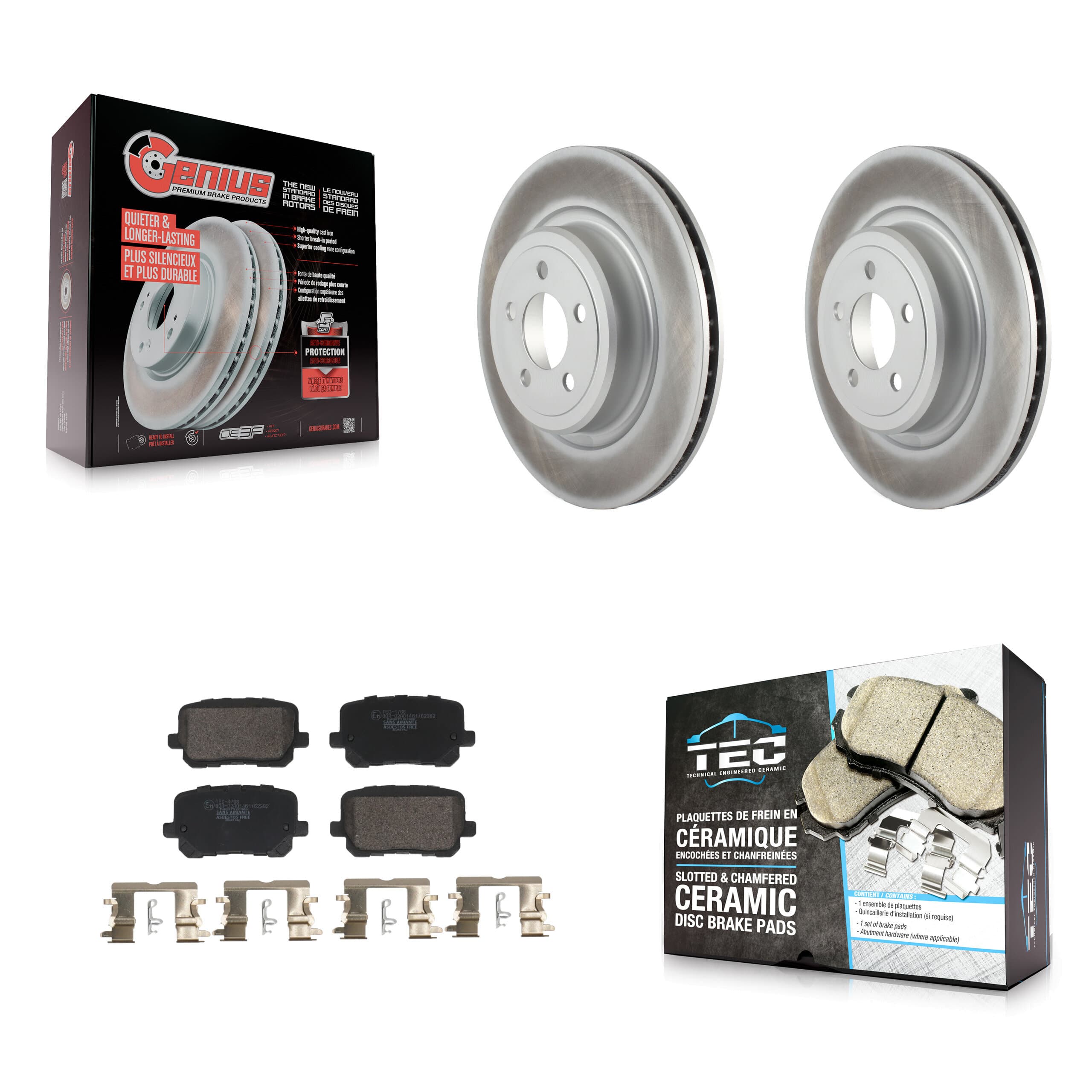 Transit Auto - KGT-103191 - Rear Disc Brake Kits image 1