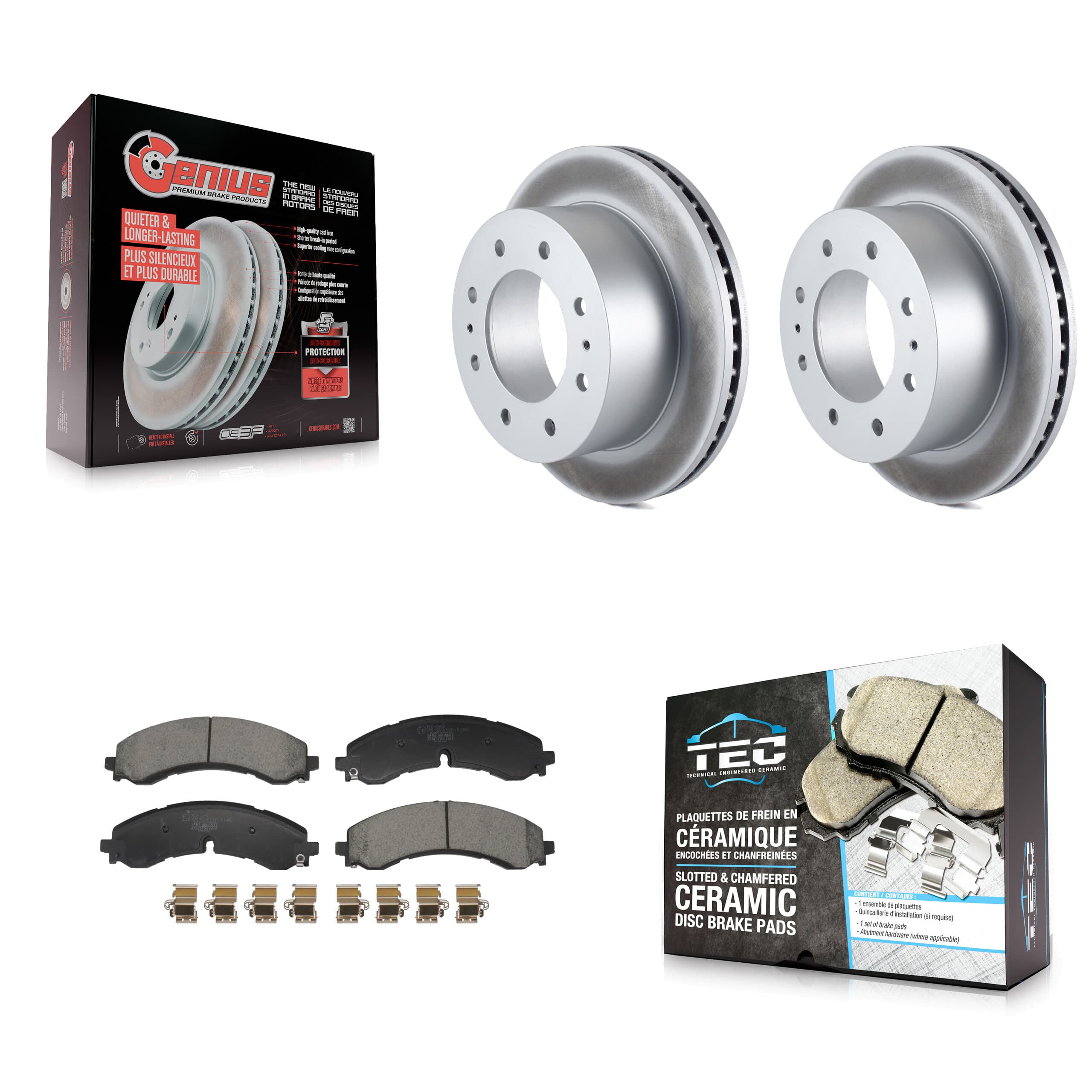 Transit Auto - KGT-103275 - Rear Disc Brake Kits image 1