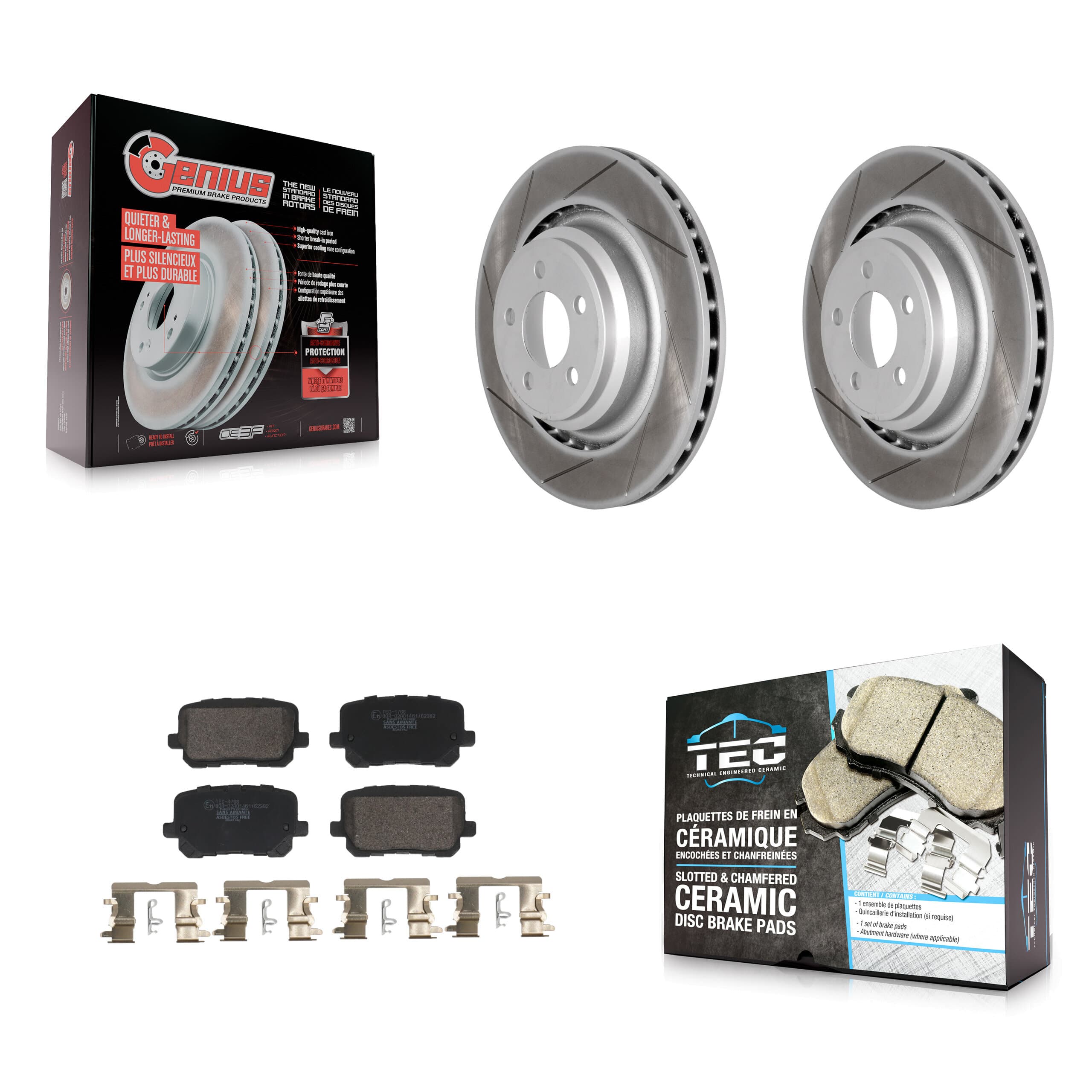 Transit Auto - KGT-103509 - Rear Disc Brake Kits image 1