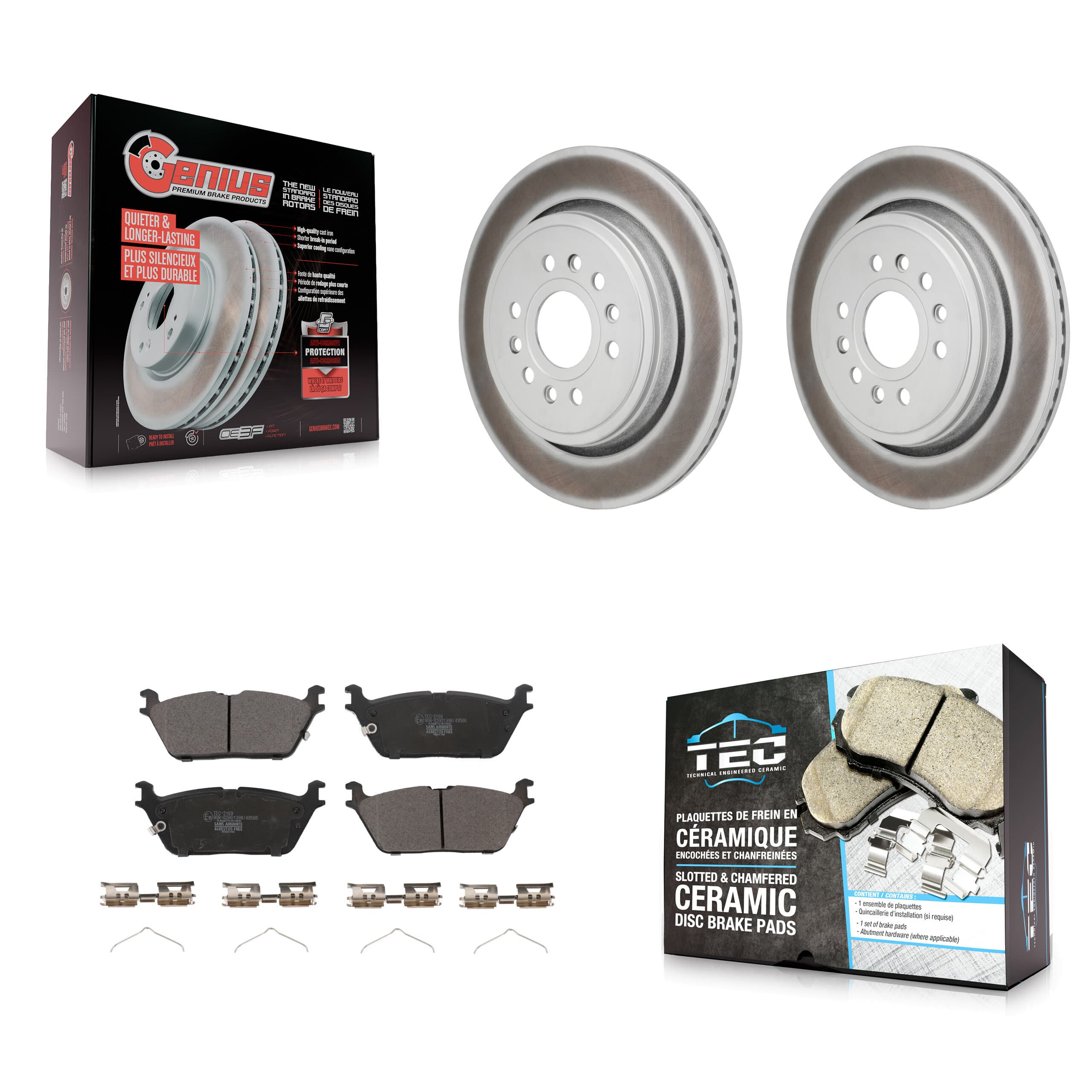 Transit Auto - KGT-103521 - Rear Disc Brake Kits image 1