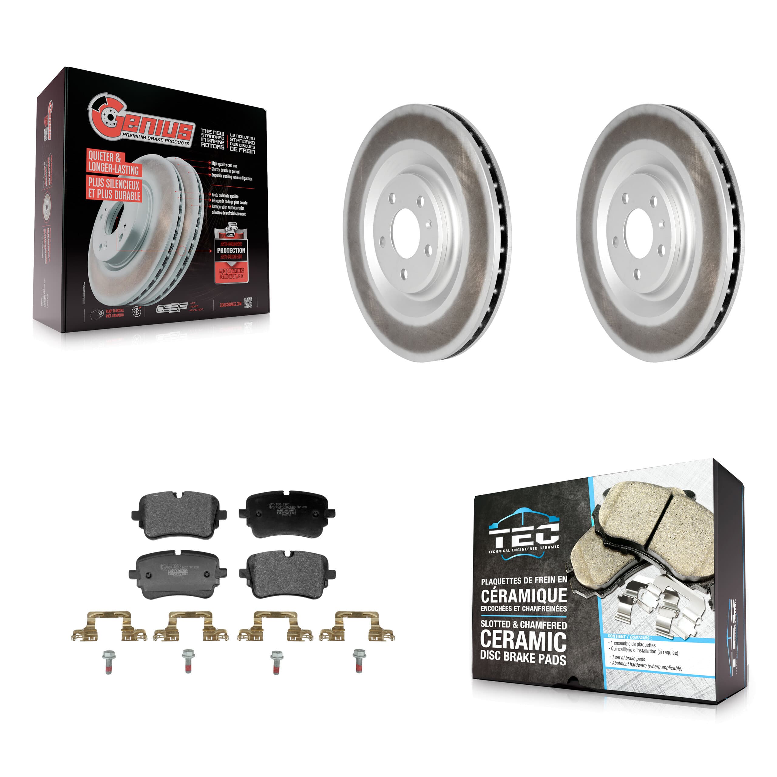Transit Auto - KGT-103538 - Rear Disc Brake Kits image 1