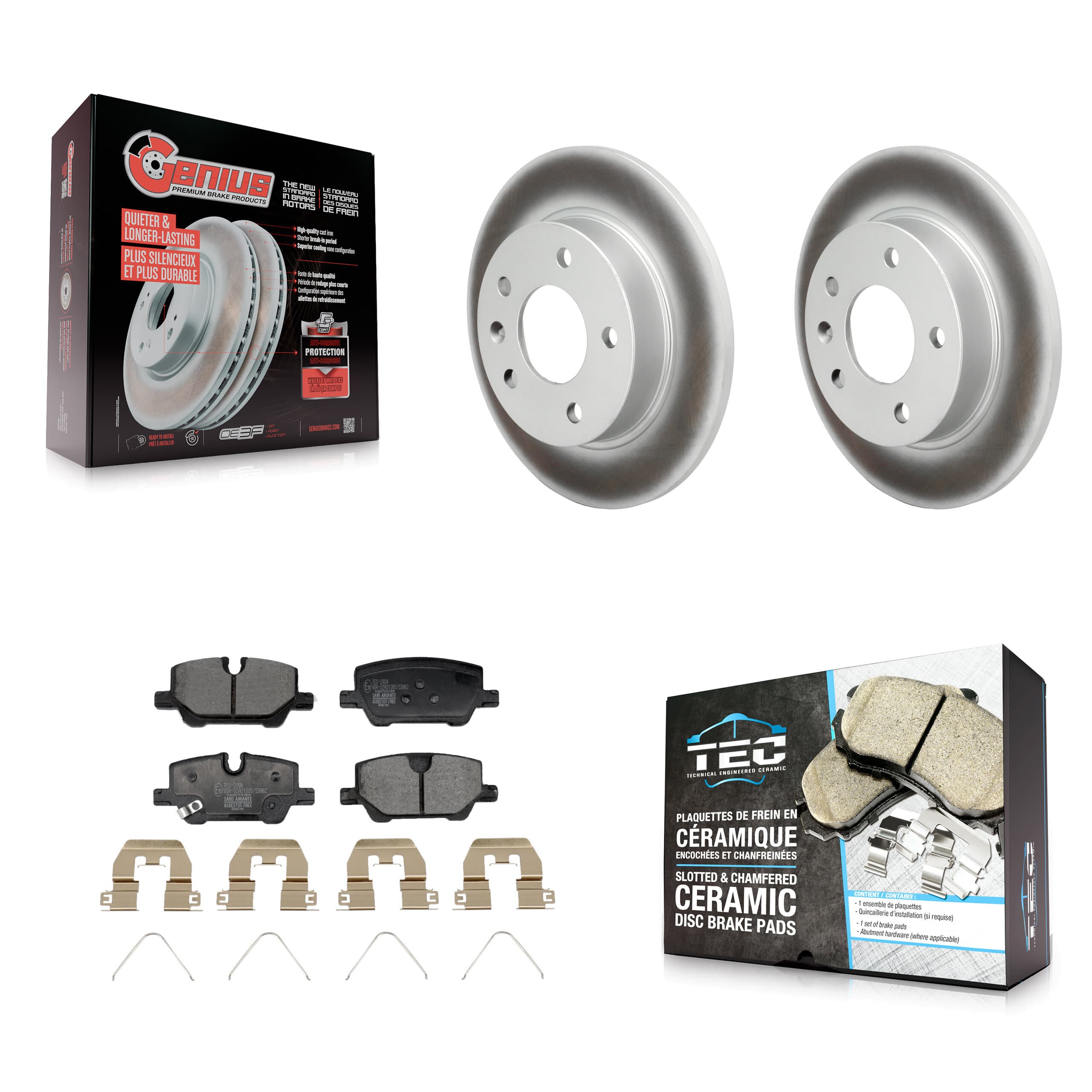 Transit Auto - KGT-103541 - Rear Disc Brake Kits image 1