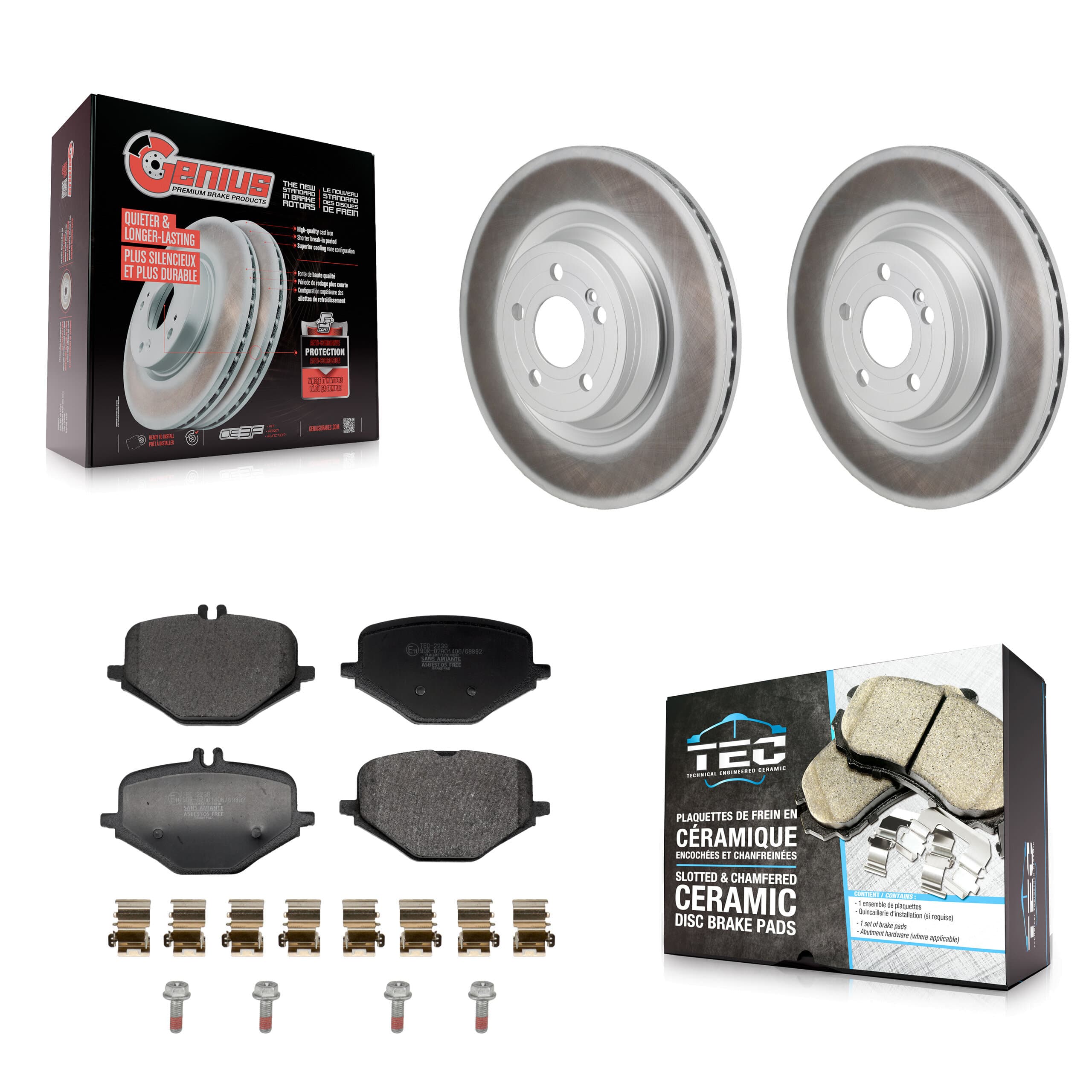 Transit Auto - KGT-103551 - Rear Disc Brake Kits image 1