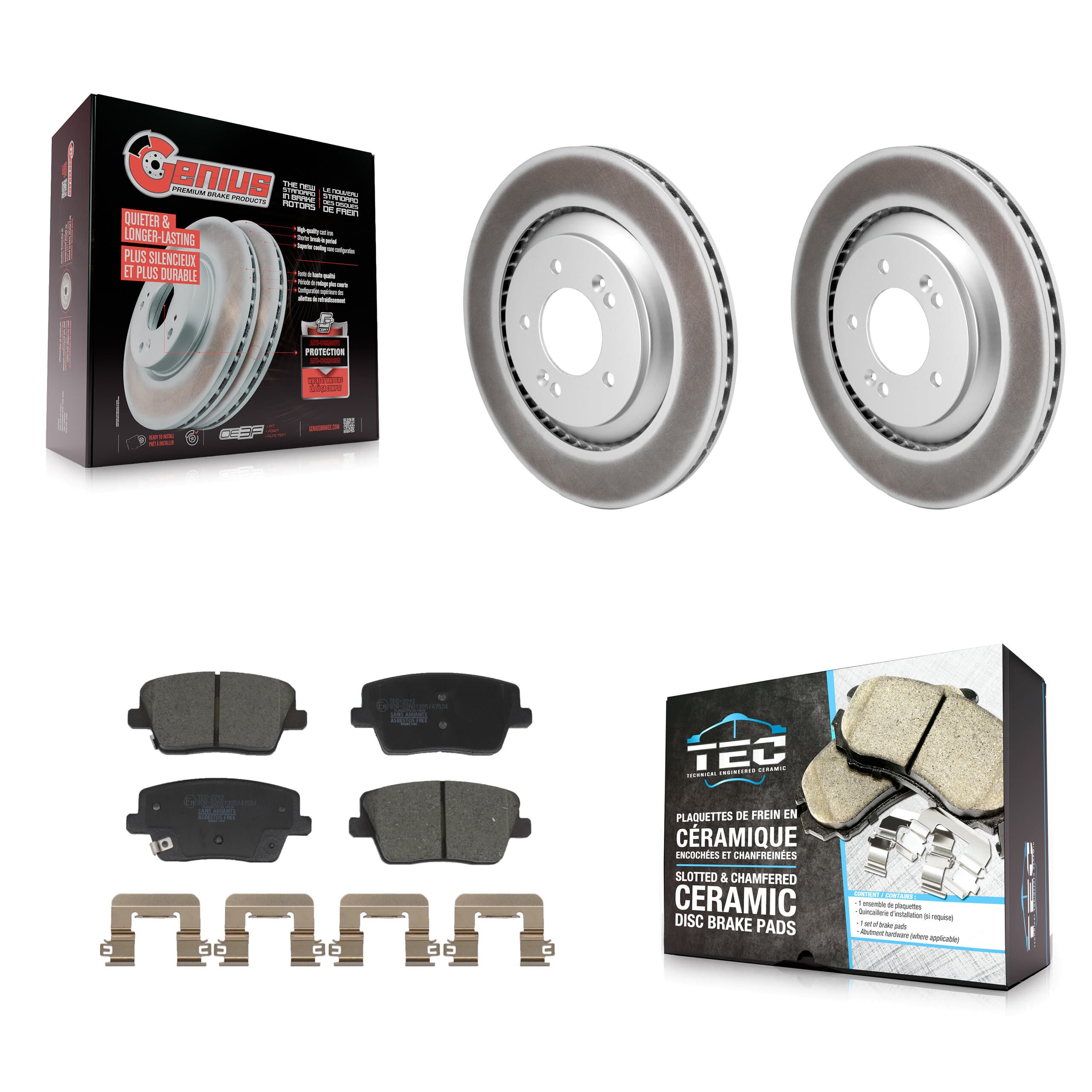 Transit Auto - KGT-103570 - Rear Disc Brake Kits image 1