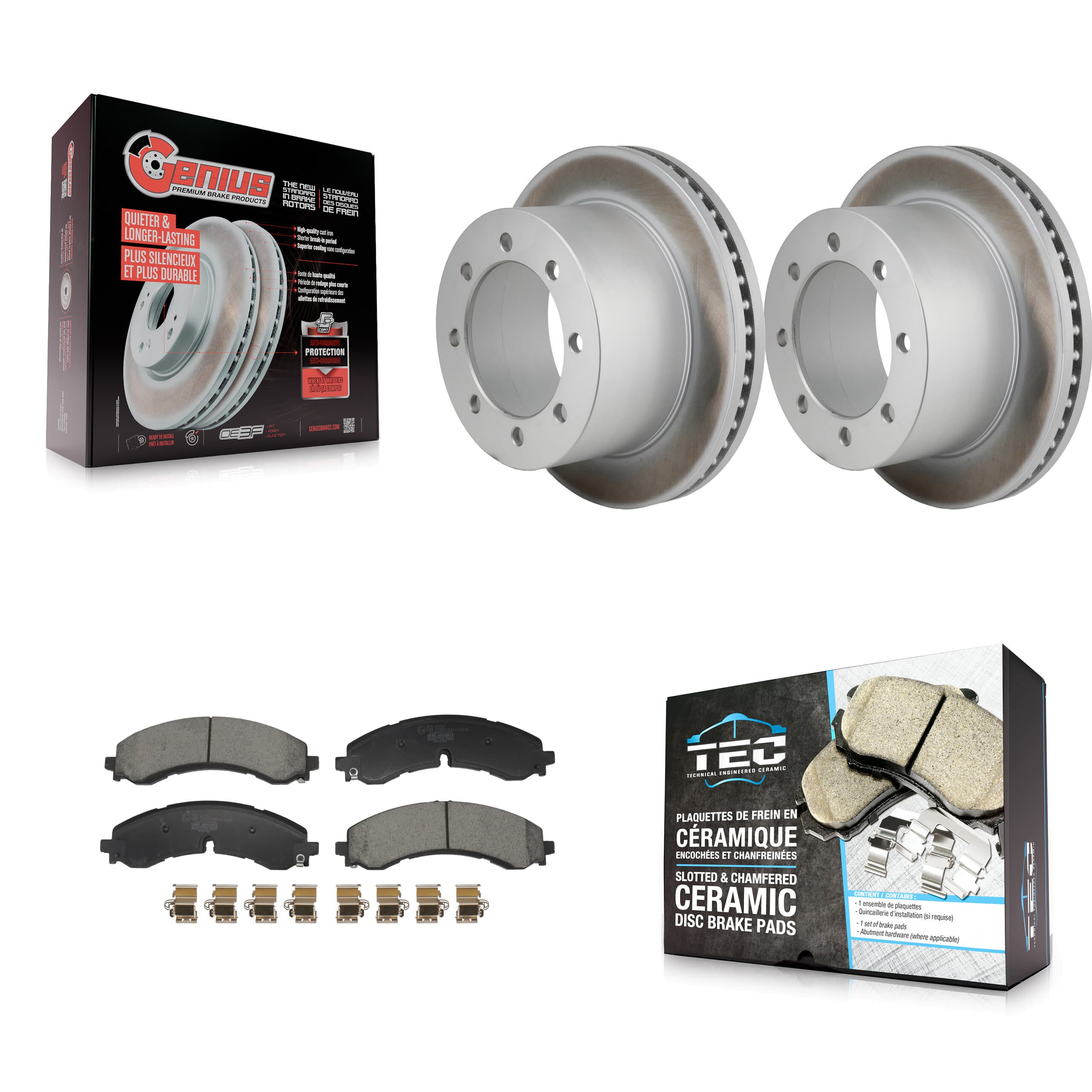 Transit Auto - KGT-103571 - Rear Disc Brake Kits image 1