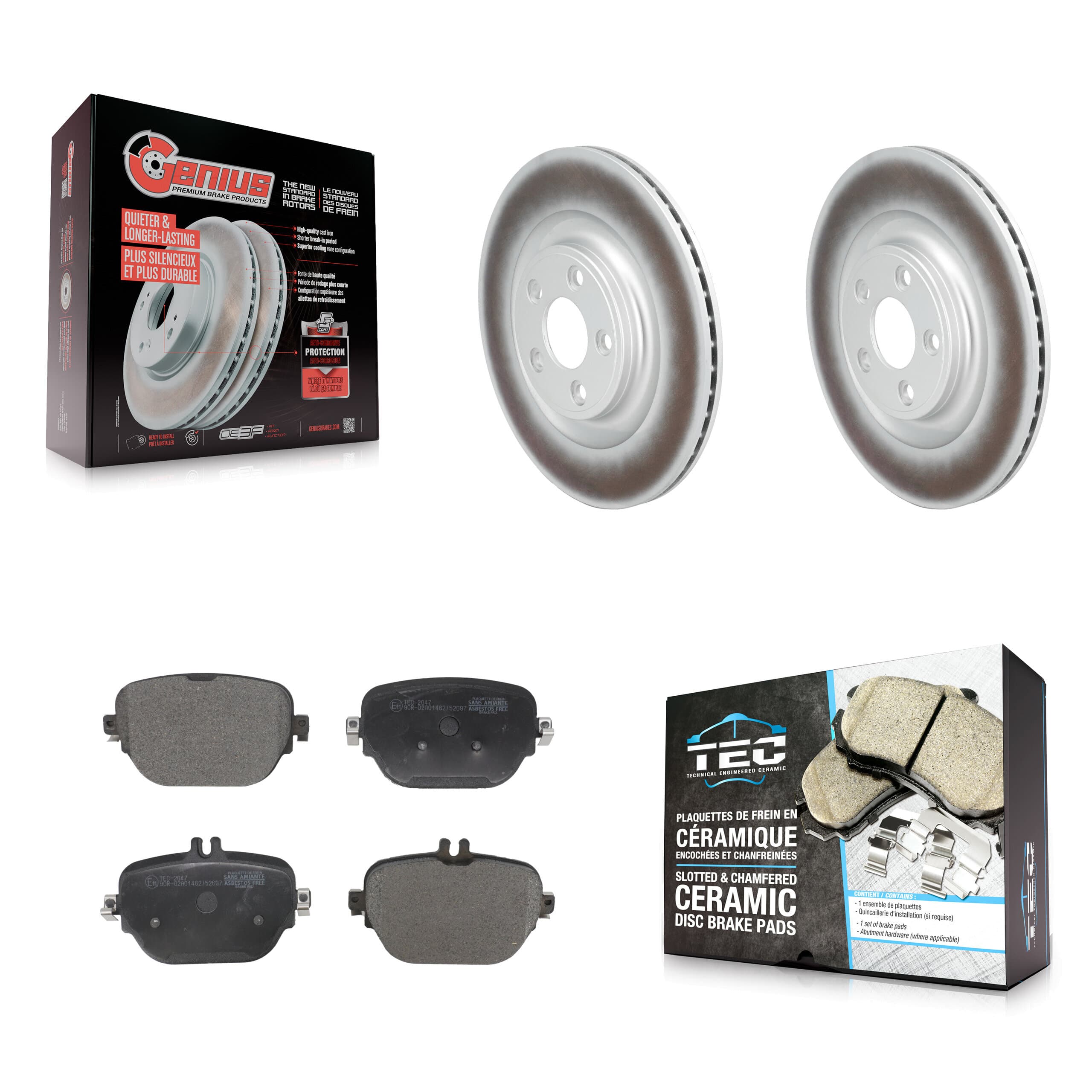 Transit Auto - KGT-103574 - Rear Disc Brake Kits image 1