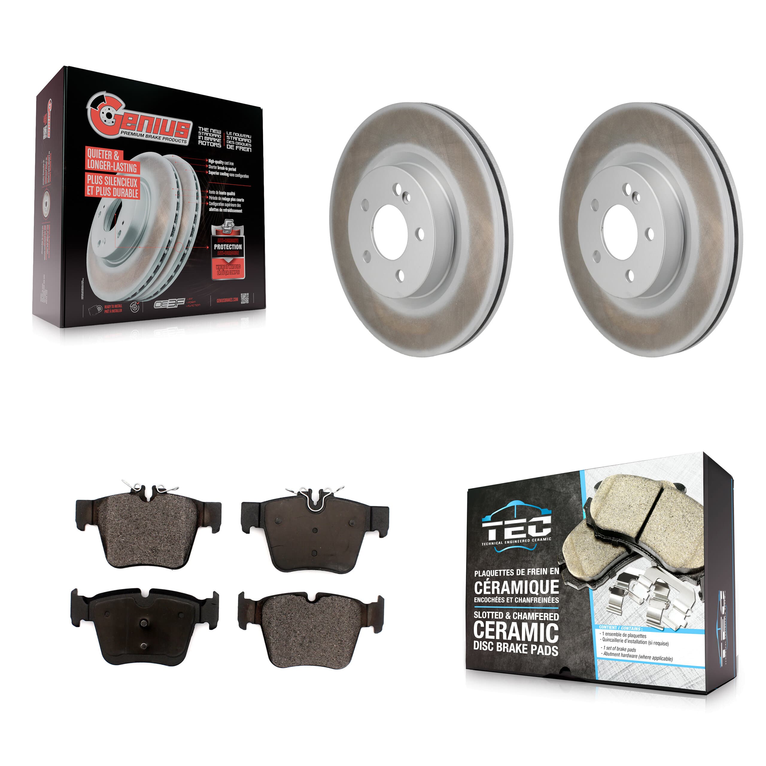 Transit Auto - KGT-103576 - Rear Disc Brake Kits image 1