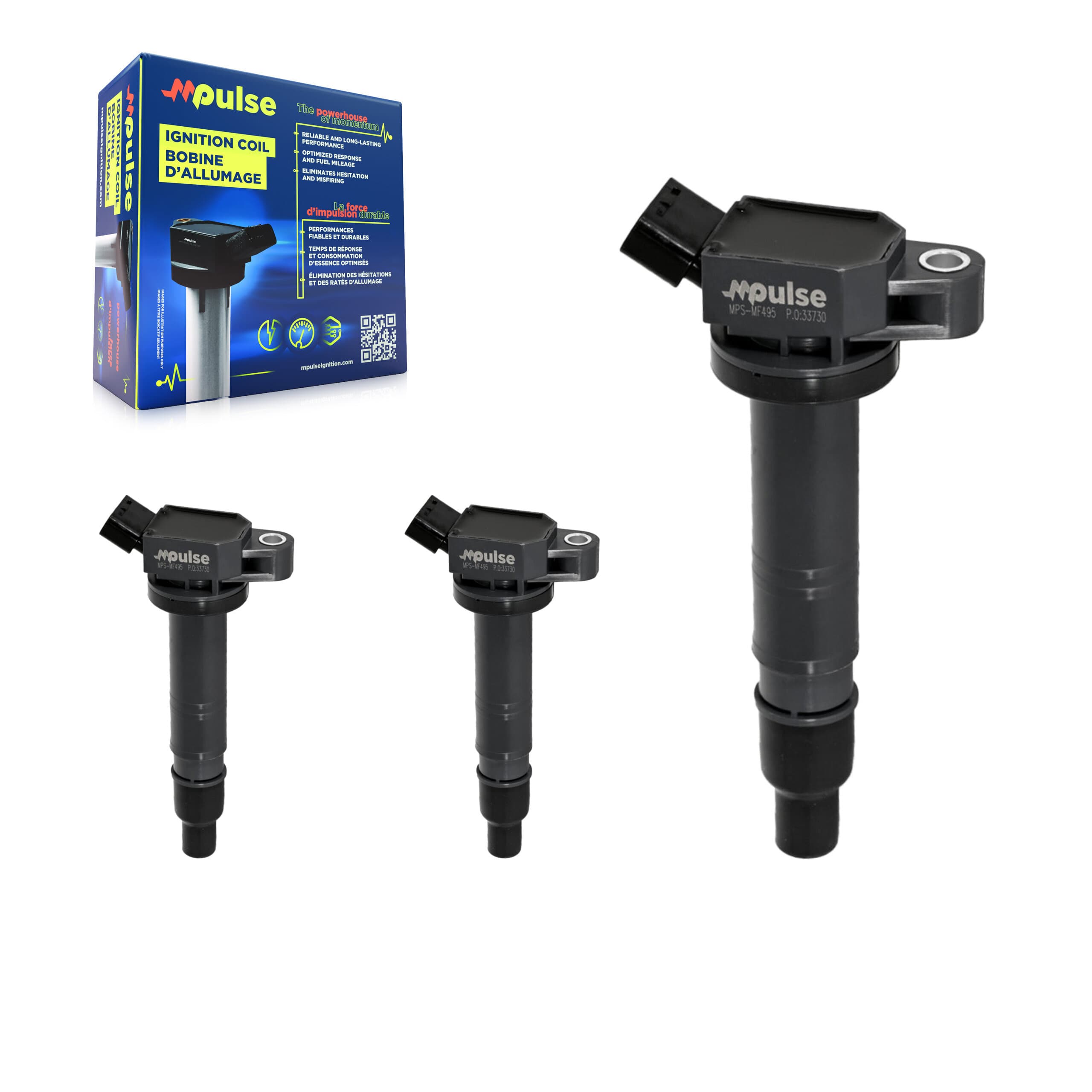 Mpulse - KMP-100188 - Ignition Coil Kits image 1