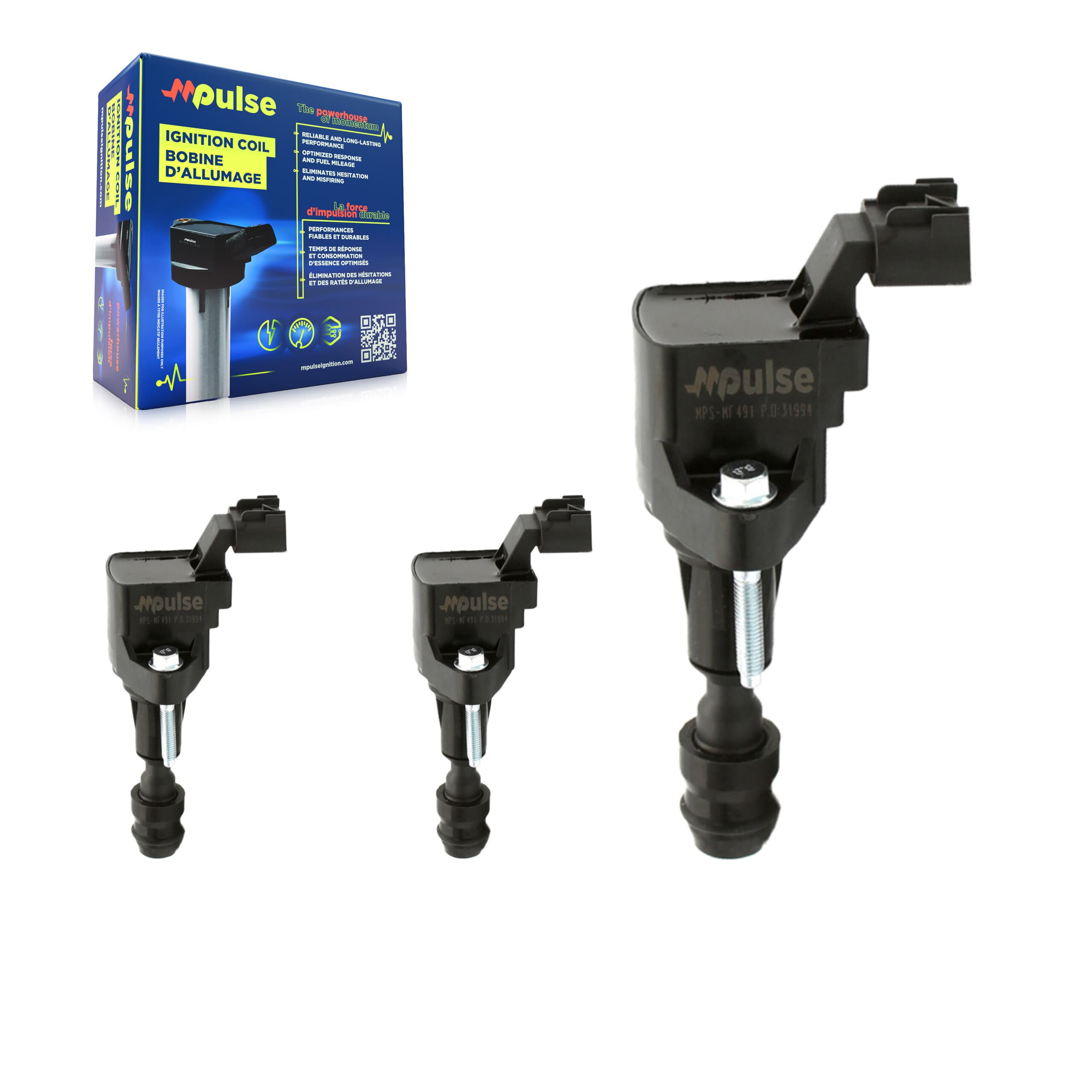 Mpulse - KMP-100238 - Ignition Coil Kits image 1