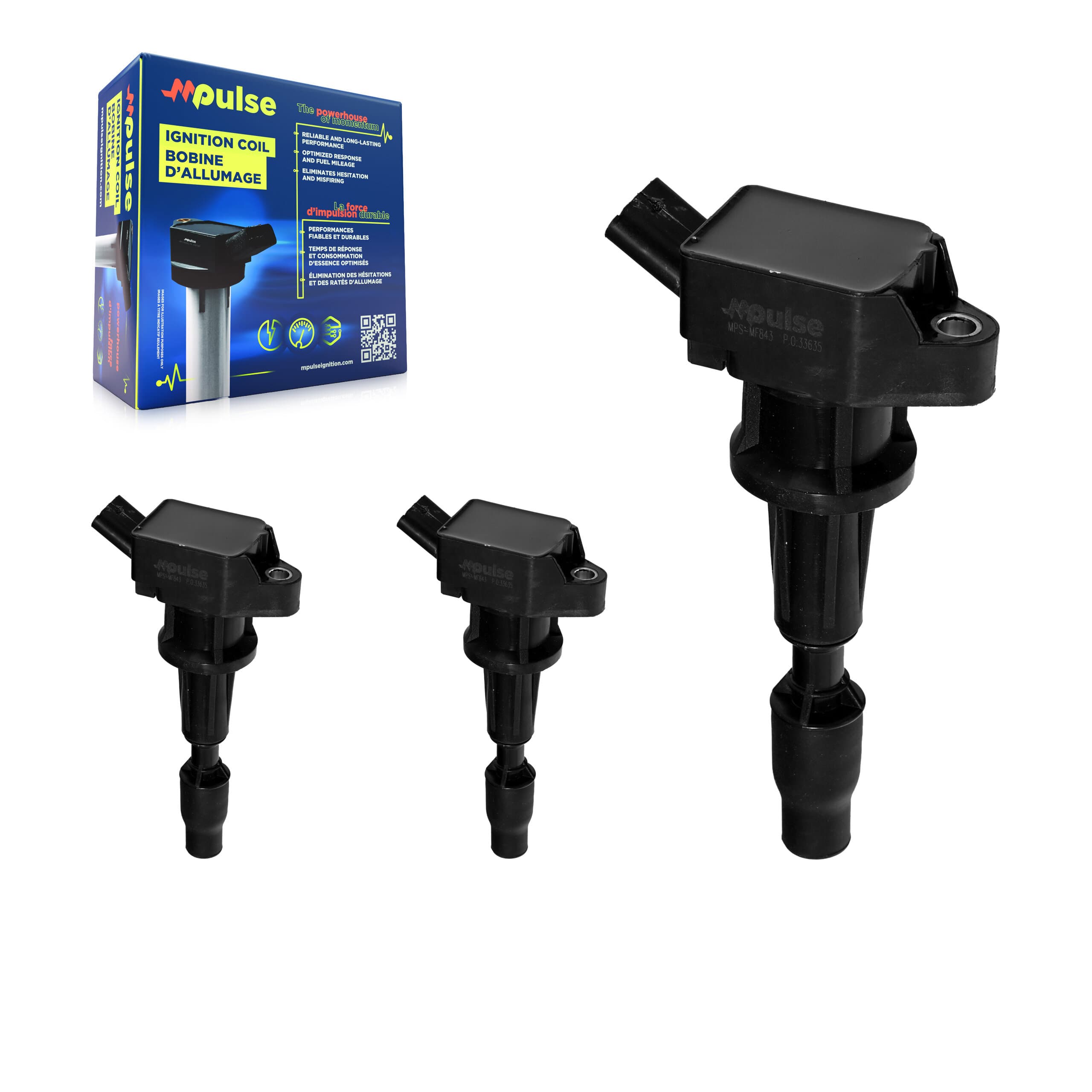 Mpulse - KMP-100332 - Ignition Coil Kits image 1