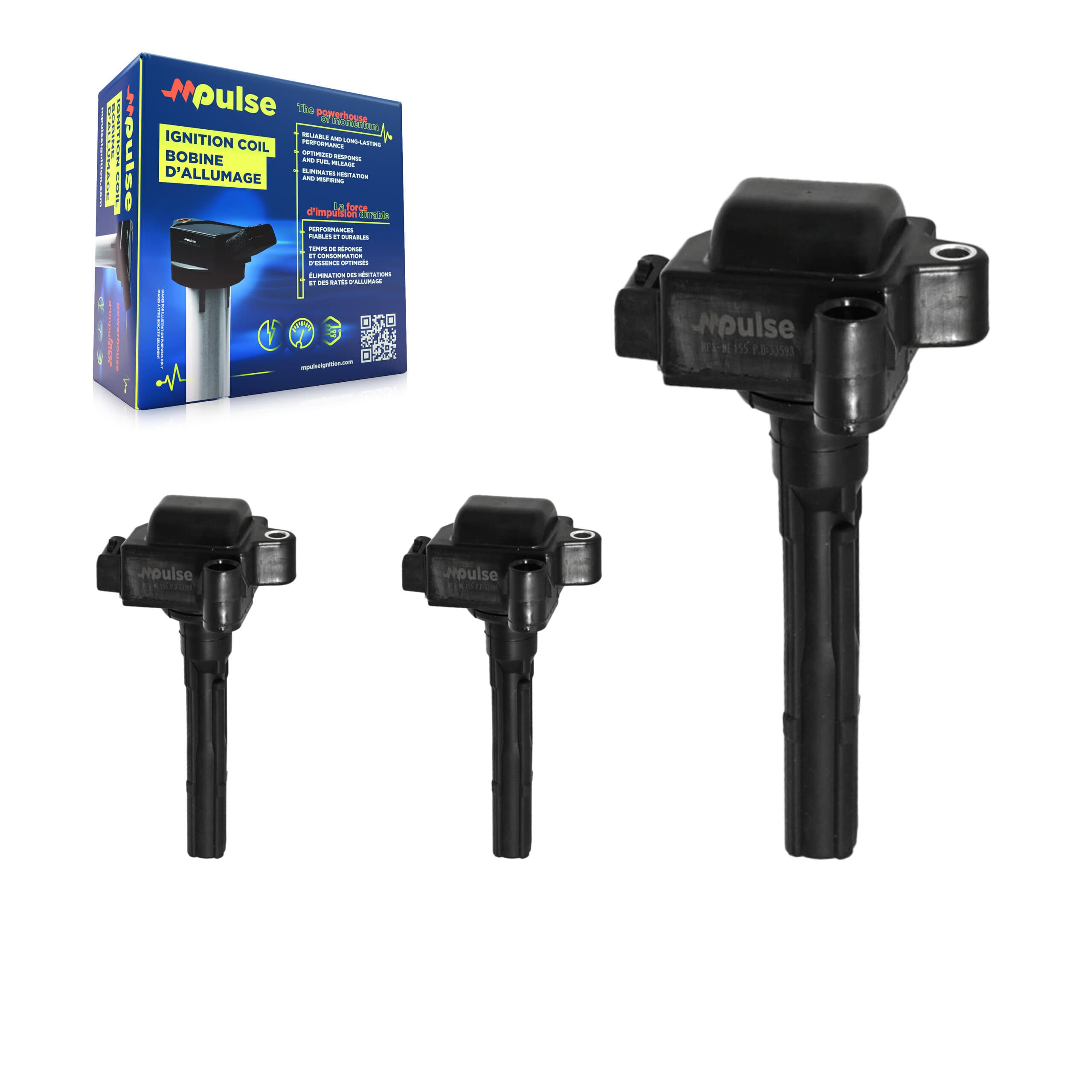 Mpulse - KMP-100338 - Ignition Coil Kits image 1