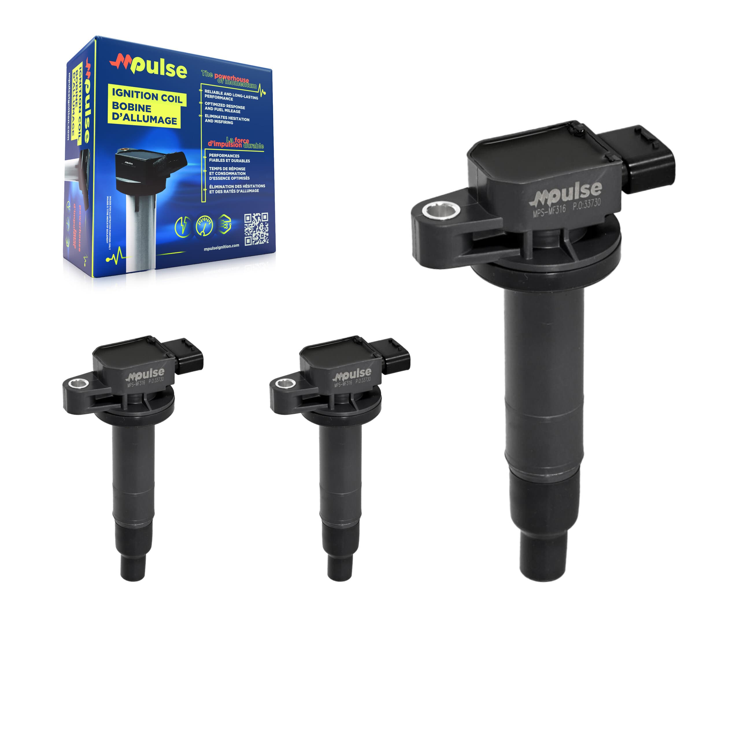Mpulse - KMP-100339 - Ignition Coil Kits image 1
