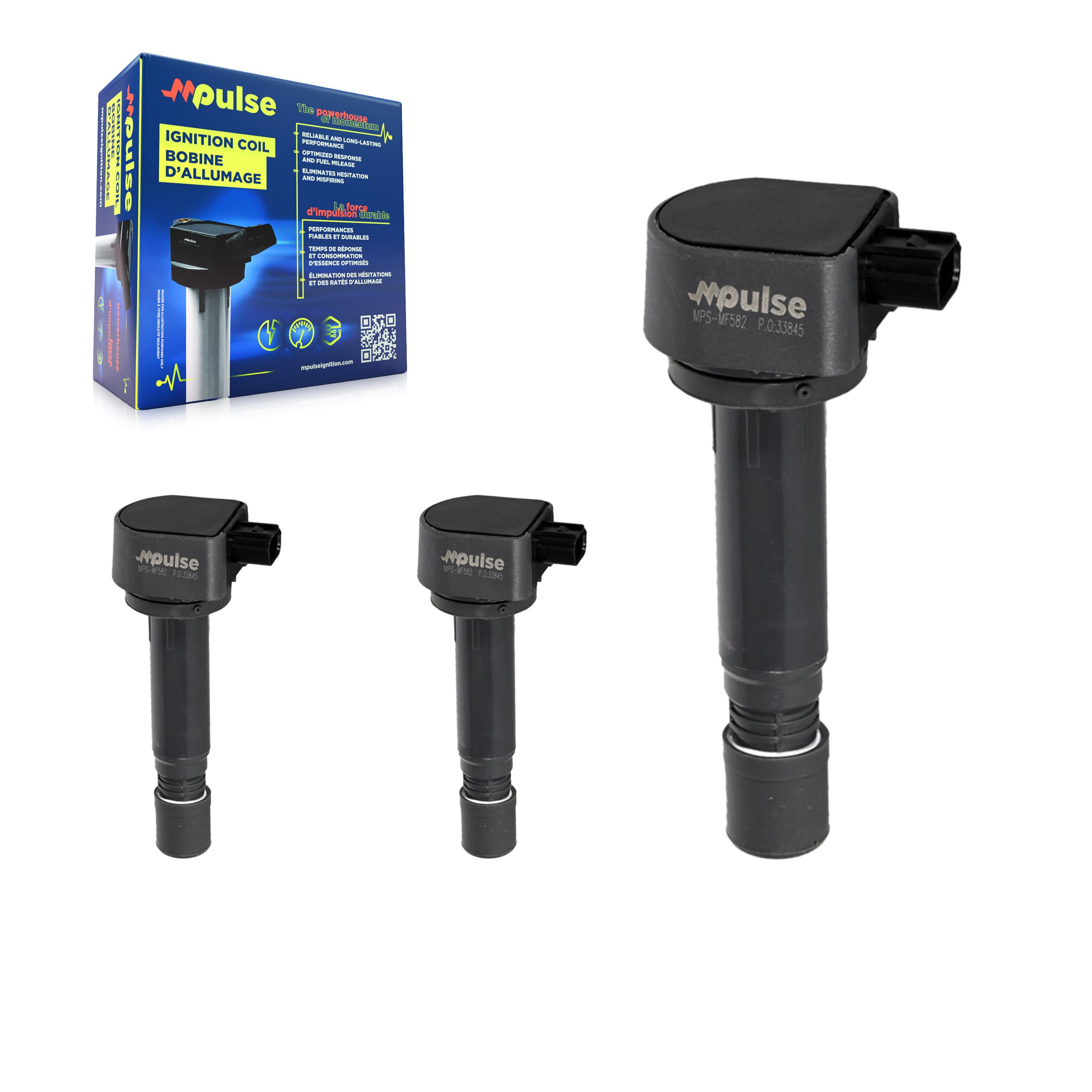 Mpulse - KMP-100355 - Ignition Coil Kits image 1