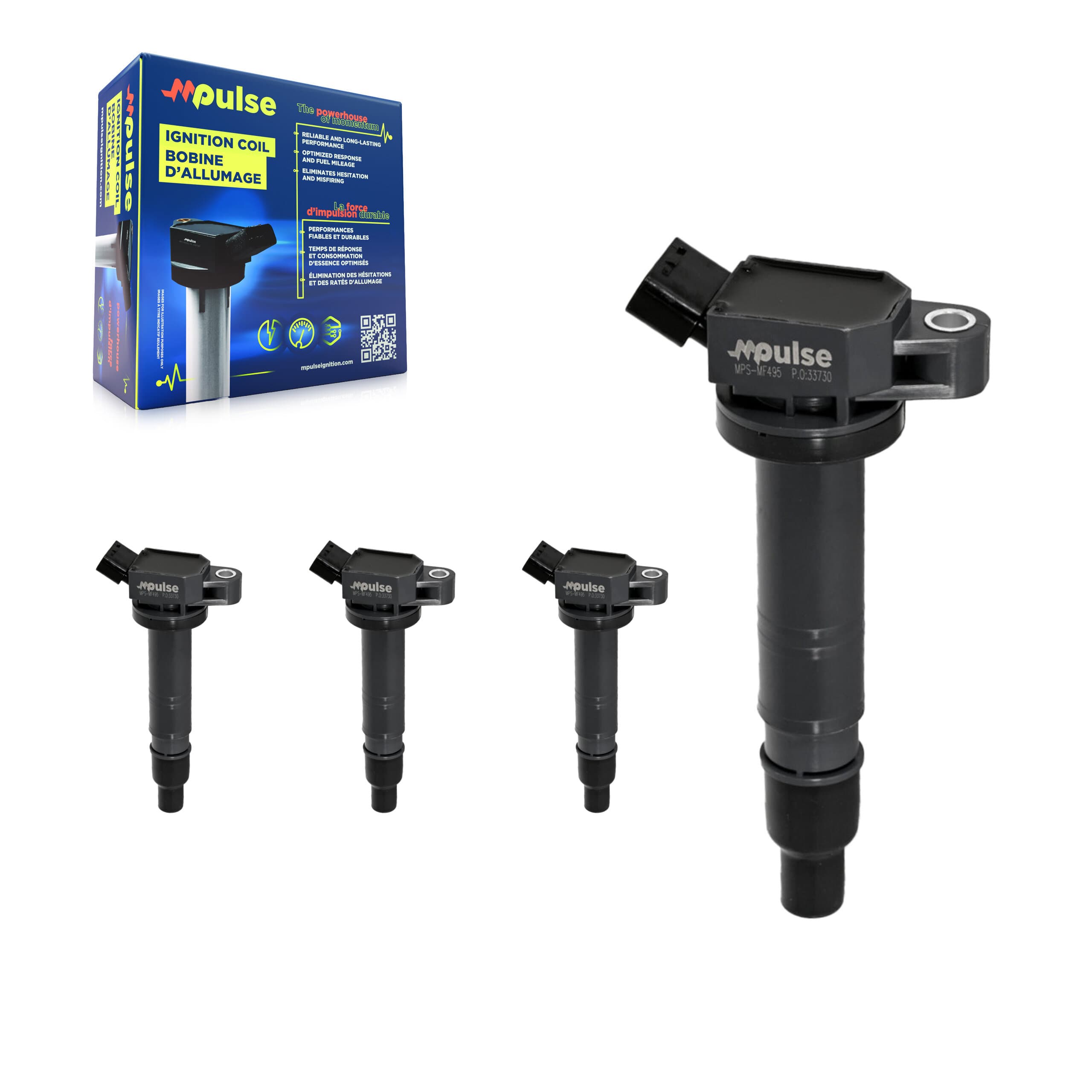 Mpulse - KMP-100370 - Ignition Coil Kits image 1