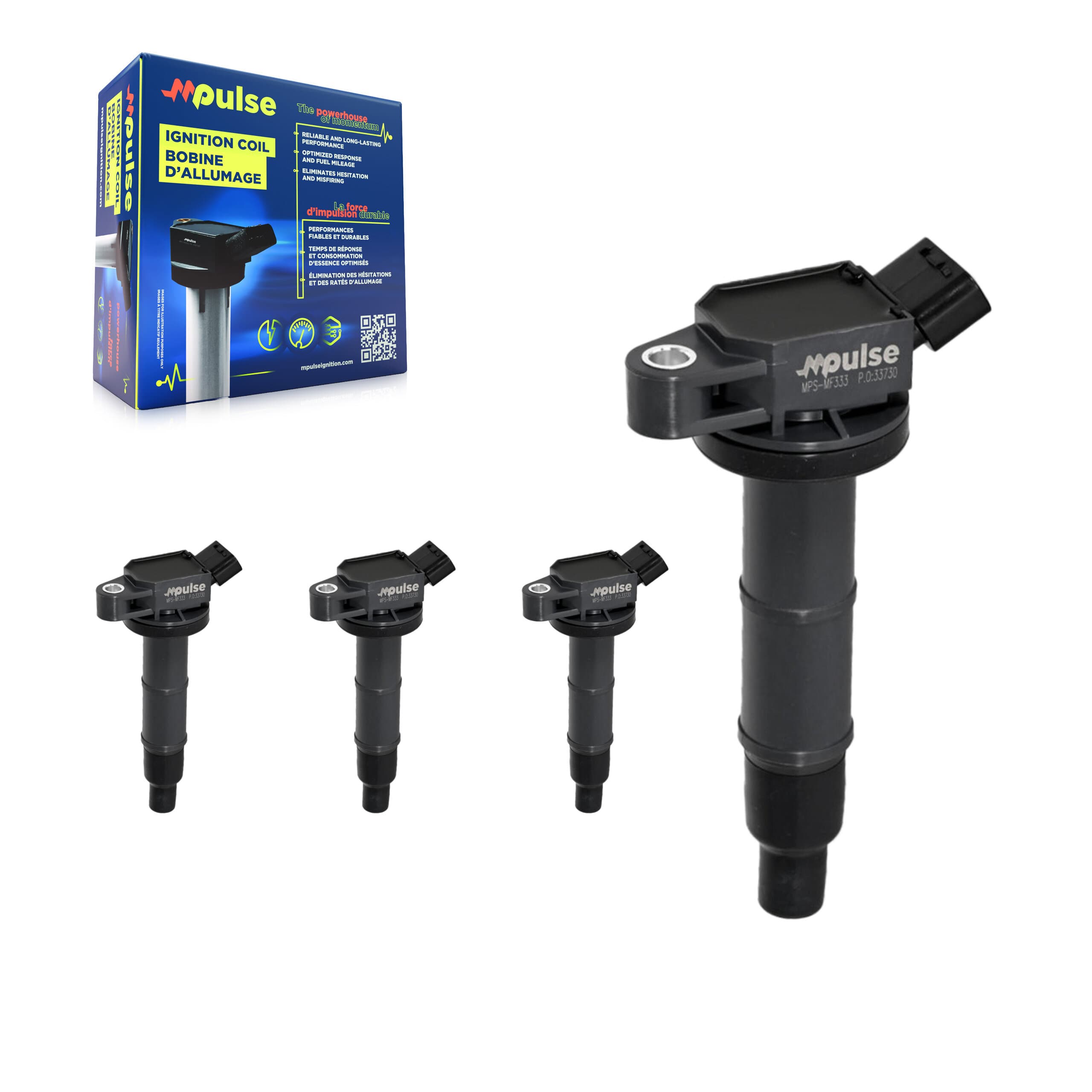Mpulse - KMP-100371 - Ignition Coil Kits image 1