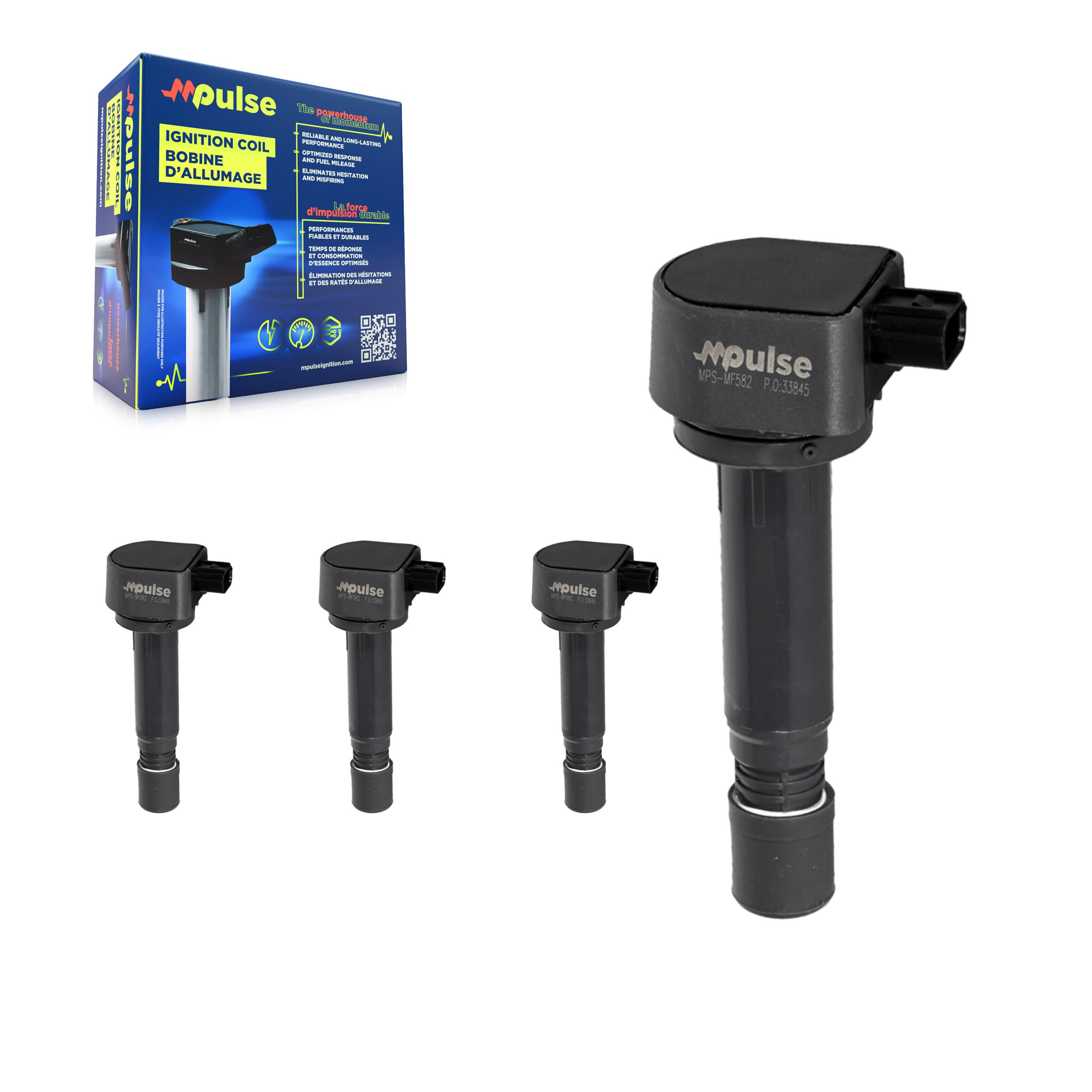 Mpulse - KMP-100382 - Ignition Coil Kits image 1