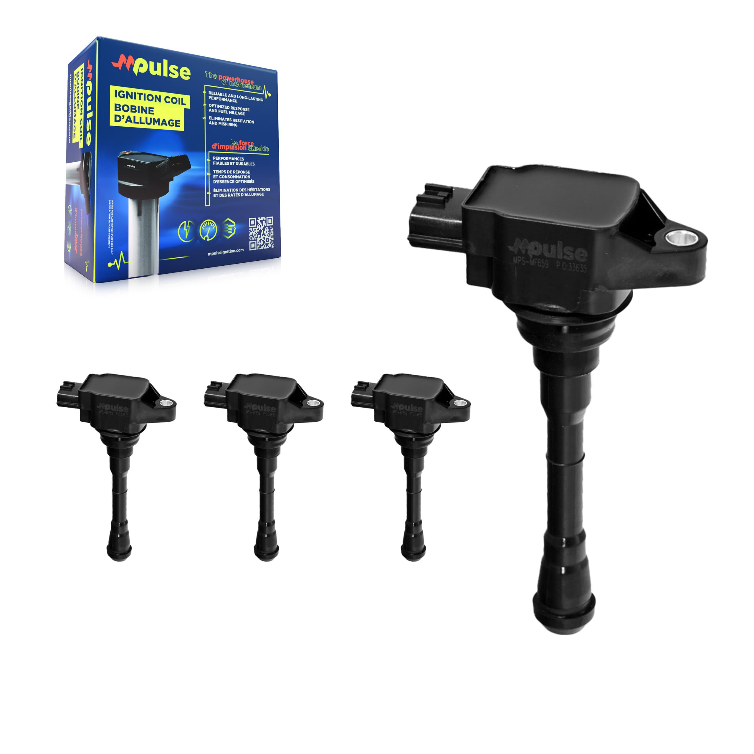 Mpulse - KMP-100388 - Ignition Coil Kits image 1